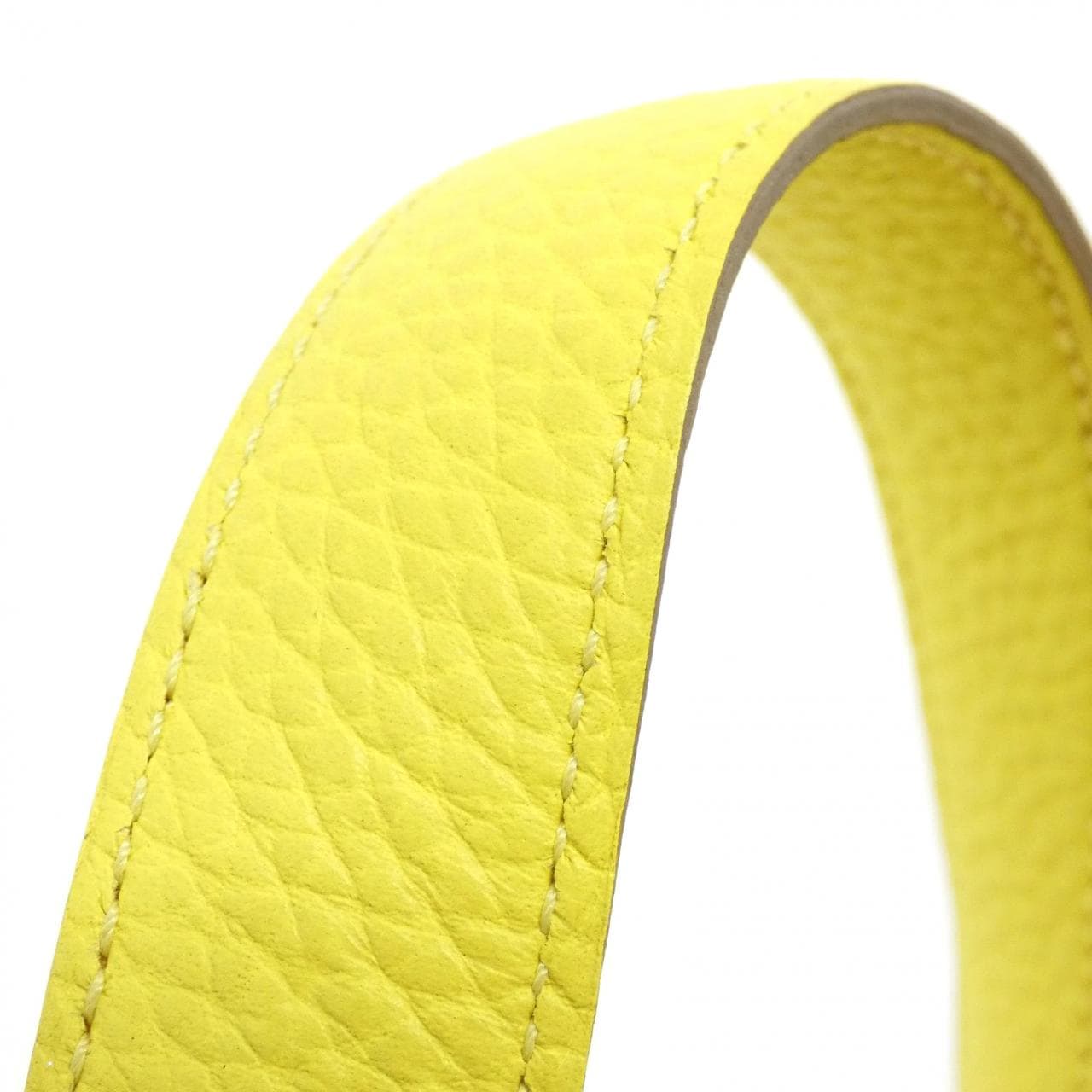 HERMES HERMÈS Picotin 056289CK Bag Clemence Black Clemence Leather - Thumbnail 4