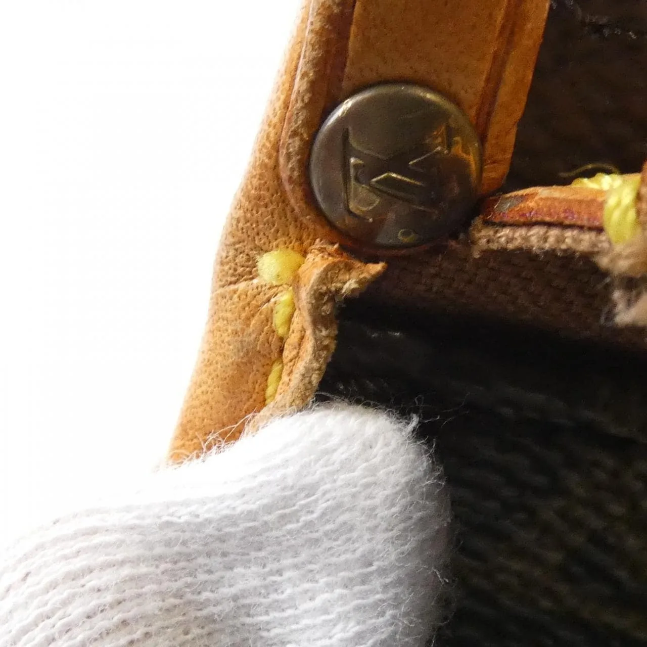 LOUIS VUITTON M40007 Shoulder Monogram 黑色 Monogram 中古品B - 縮圖 4