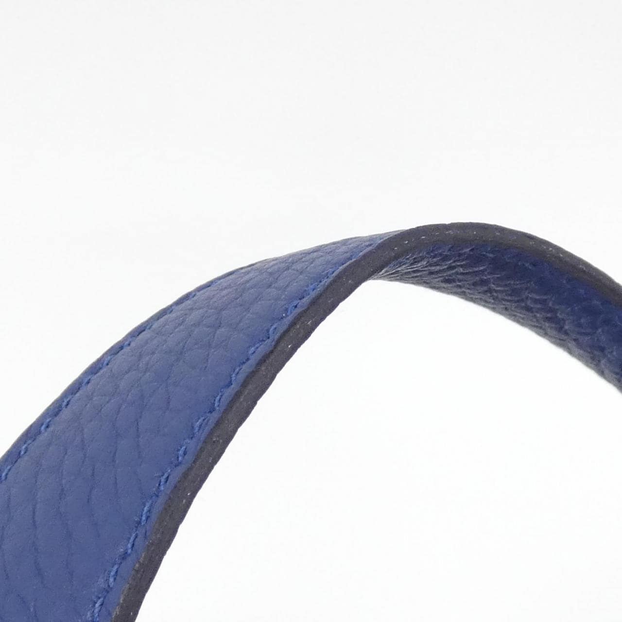 HERMES HERMÈS Picotin 060991CK Bag Clemence 藍色 Clemence 皮 中古品A - 縮圖 4