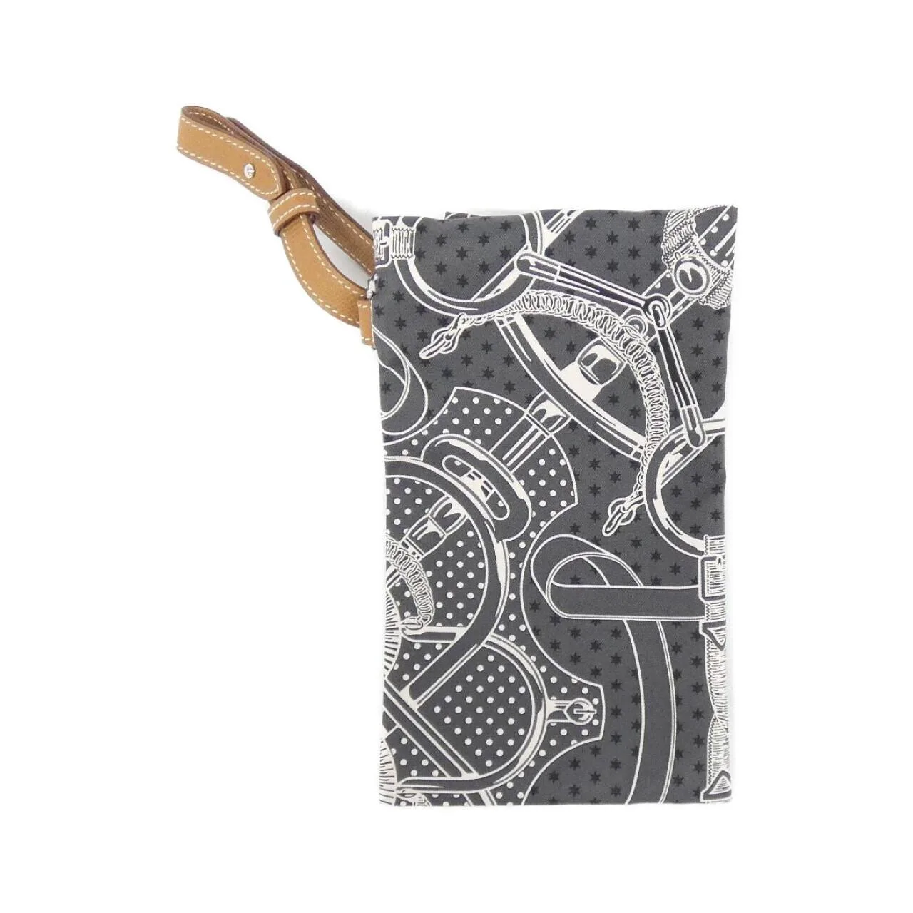 HERMES 085964CK Pouch Epsom Gold Epsom Leather Rank A - Thumbnail 2