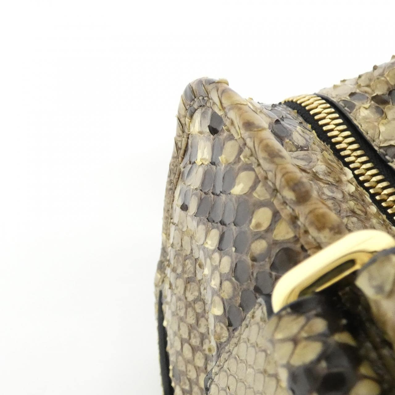 LOEWE Amazona Bag Python Black Python - Thumbnail 5