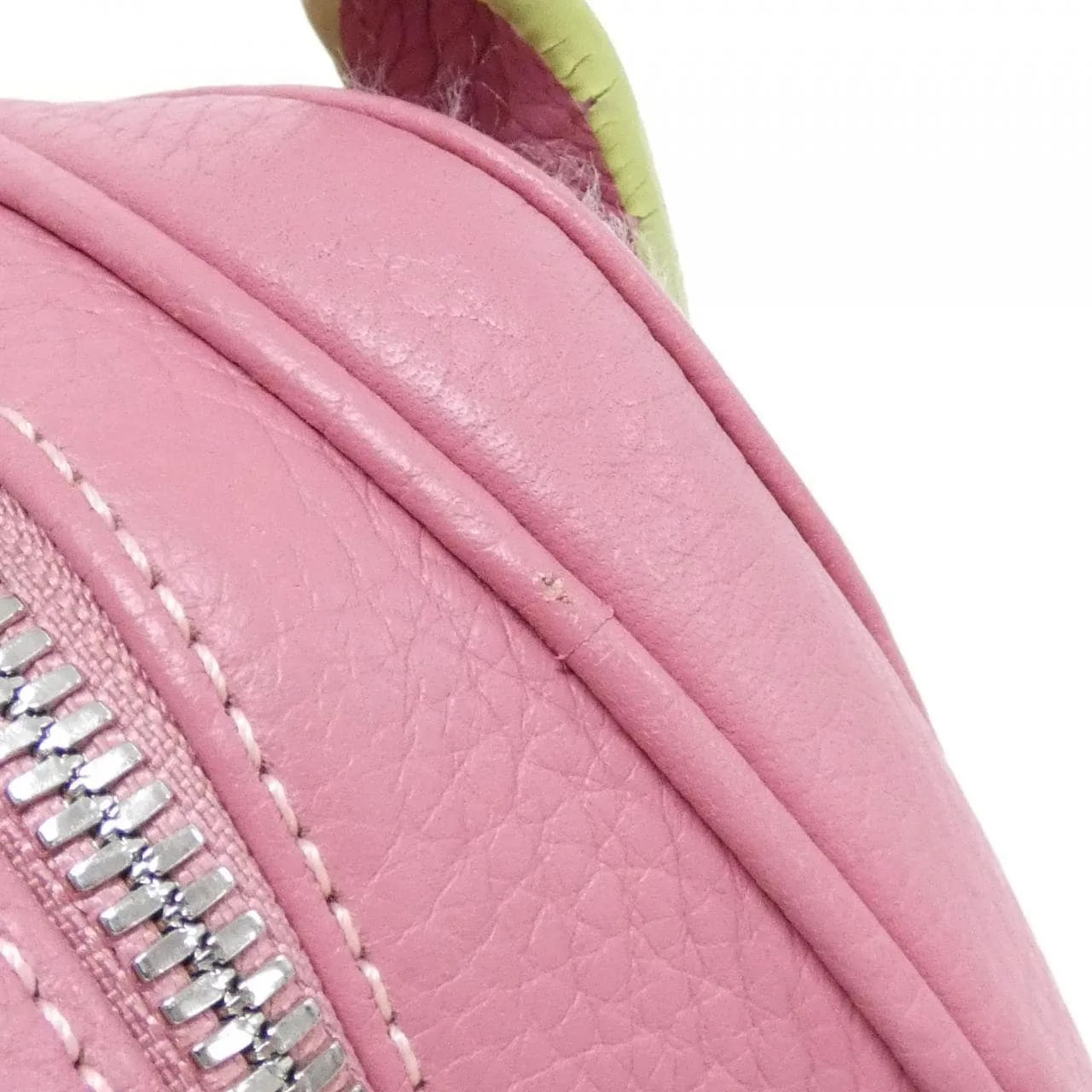 LOEWE 310 79 003 Handbag Leather Green Leather Rank A - Thumbnail 4