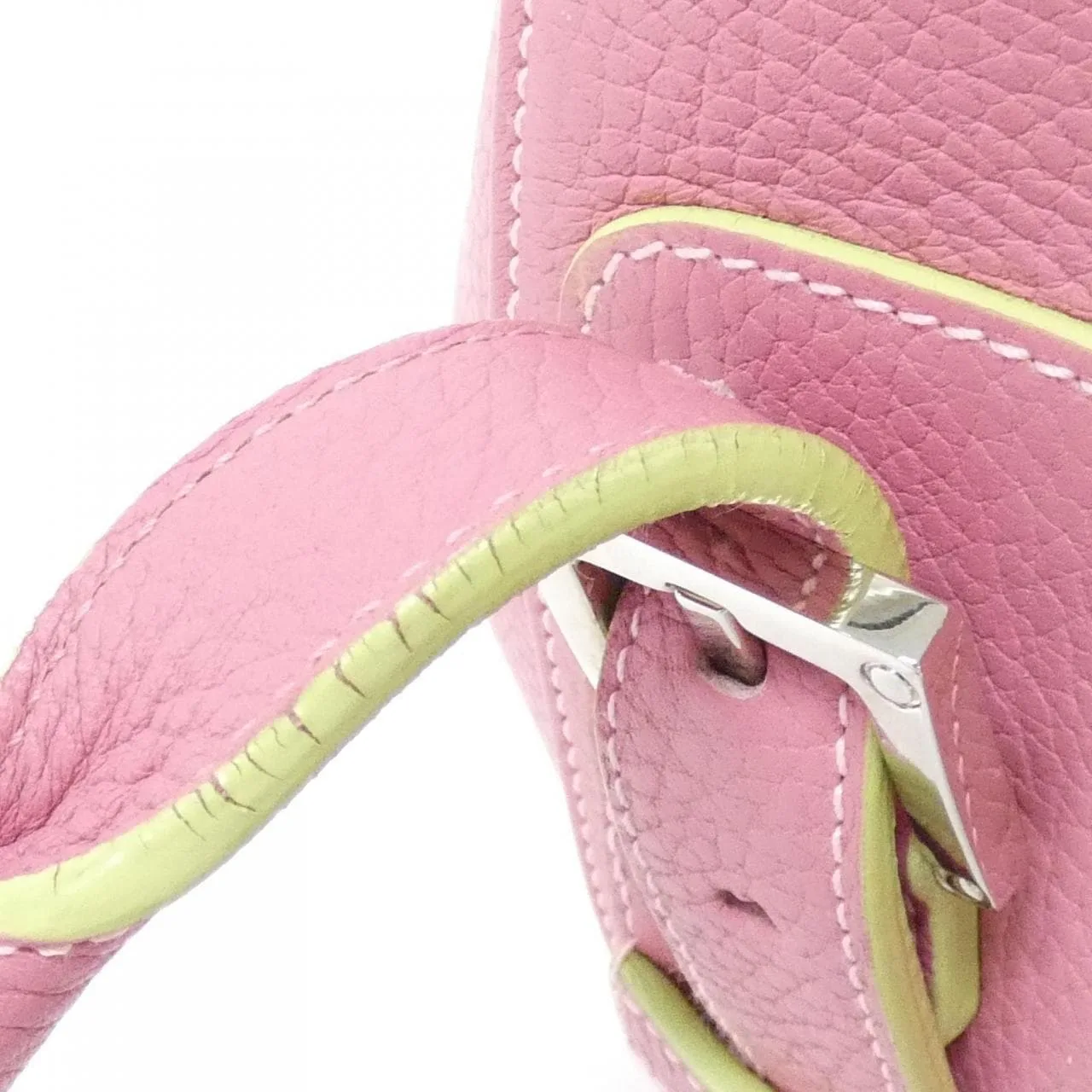 LOEWE 310 79 003 Handbag Leather Green Leather Rank A - Thumbnail 6