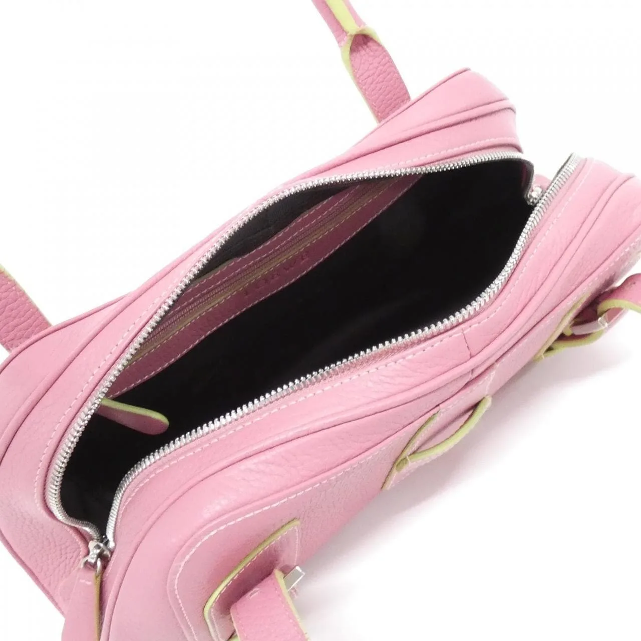 LOEWE 310 79 003 Handbag Leather Green Leather Rank A - Thumbnail 8