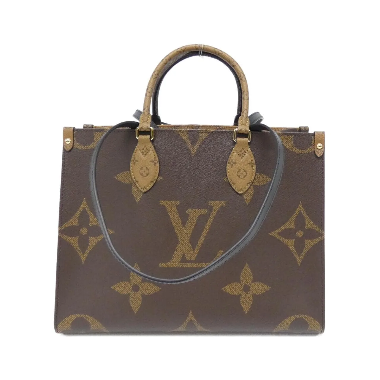 LOUIS VUITTON OnTheGo M45321 Handbag Monogram Black