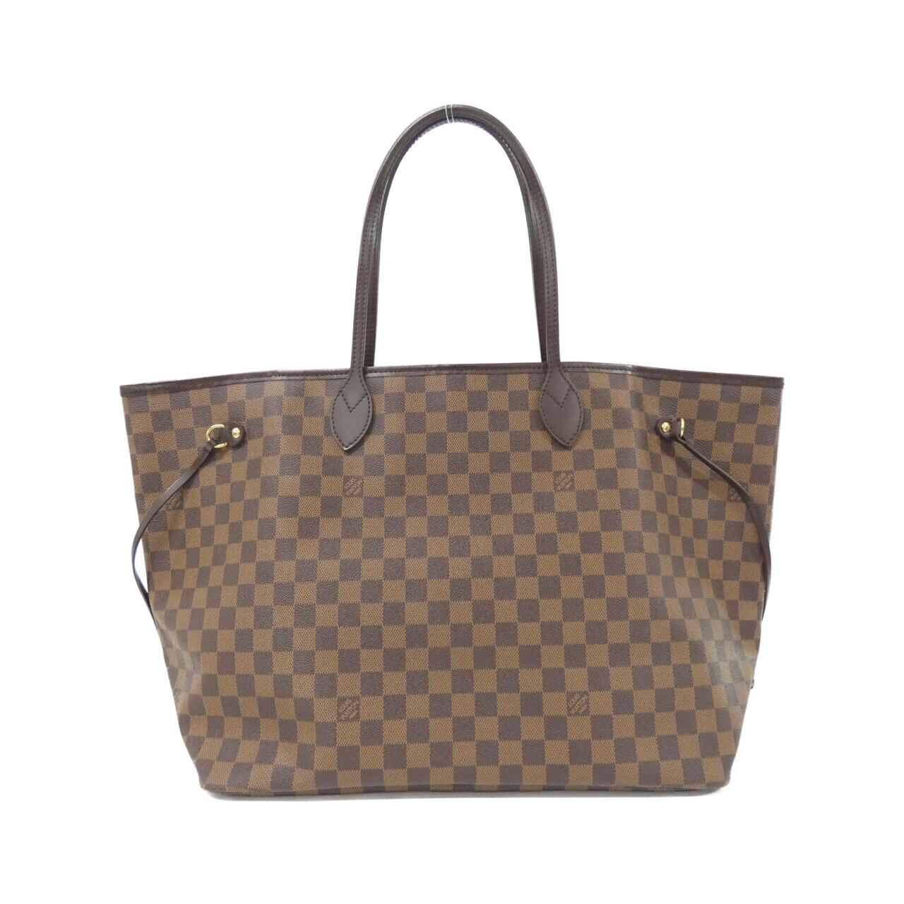 LOUIS VUITTON Neverfull N51106 Bag Damier Black