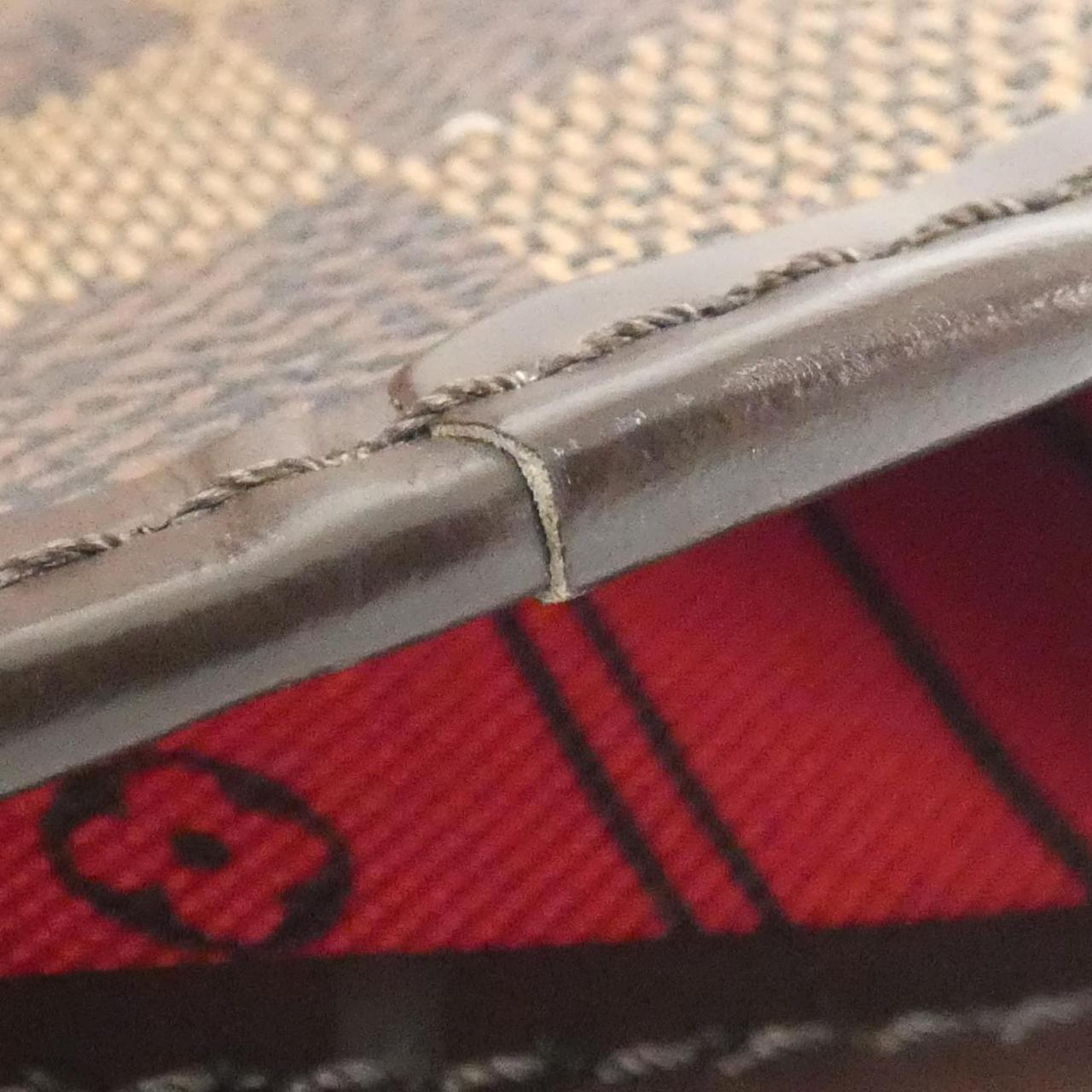 LOUIS VUITTON Neverfull N51106 Bag Damier Black Damier - Thumbnail 4