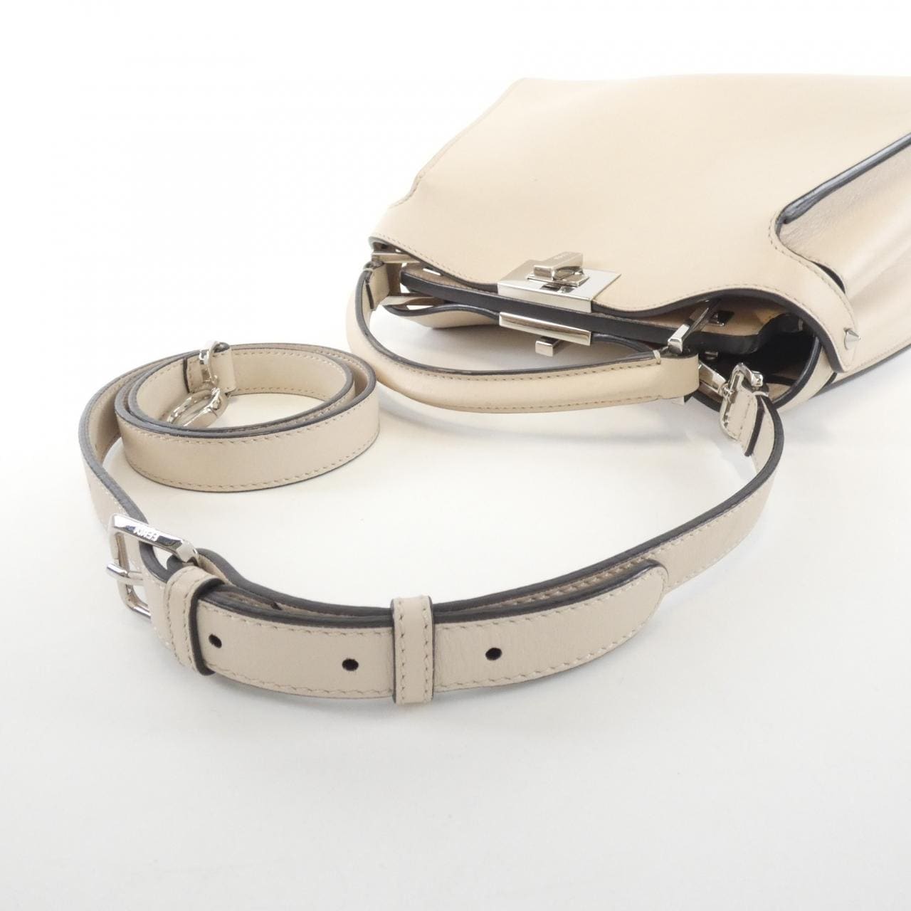 FENDI Peekaboo 8BN302 SMQ Bag Black - Thumbnail 6