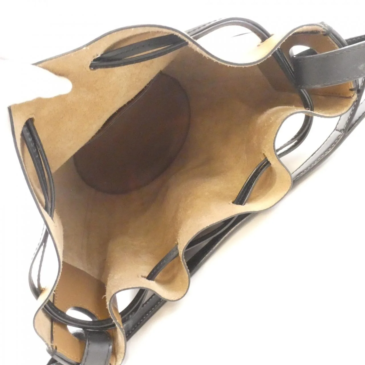 LOEWE Balloon 326 76AC30 Shoulder 黑色 中古品A - 縮圖 8