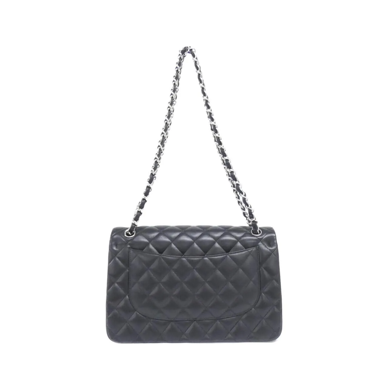 CHANEL 58600 Shoulder Lambskin Black Lambskin - Thumbnail 2