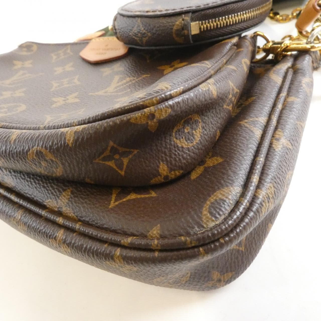 LOUIS VUITTON Pochette M44813 Shoulder Monogram Black Monogram - Thumbnail 3