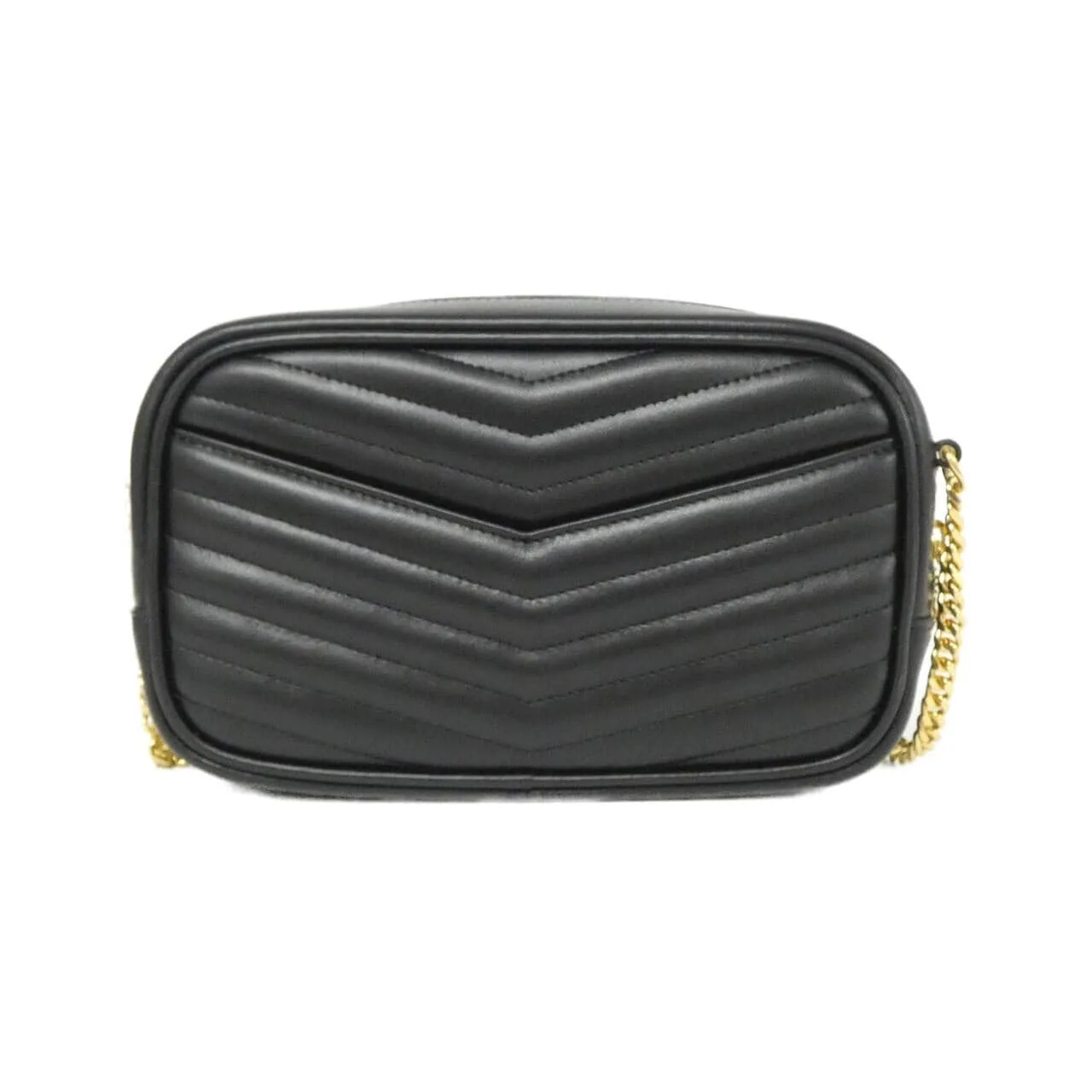 SAINT LAURENT 748849 DV701 Shoulder 黑色 中古品A - 縮圖 2