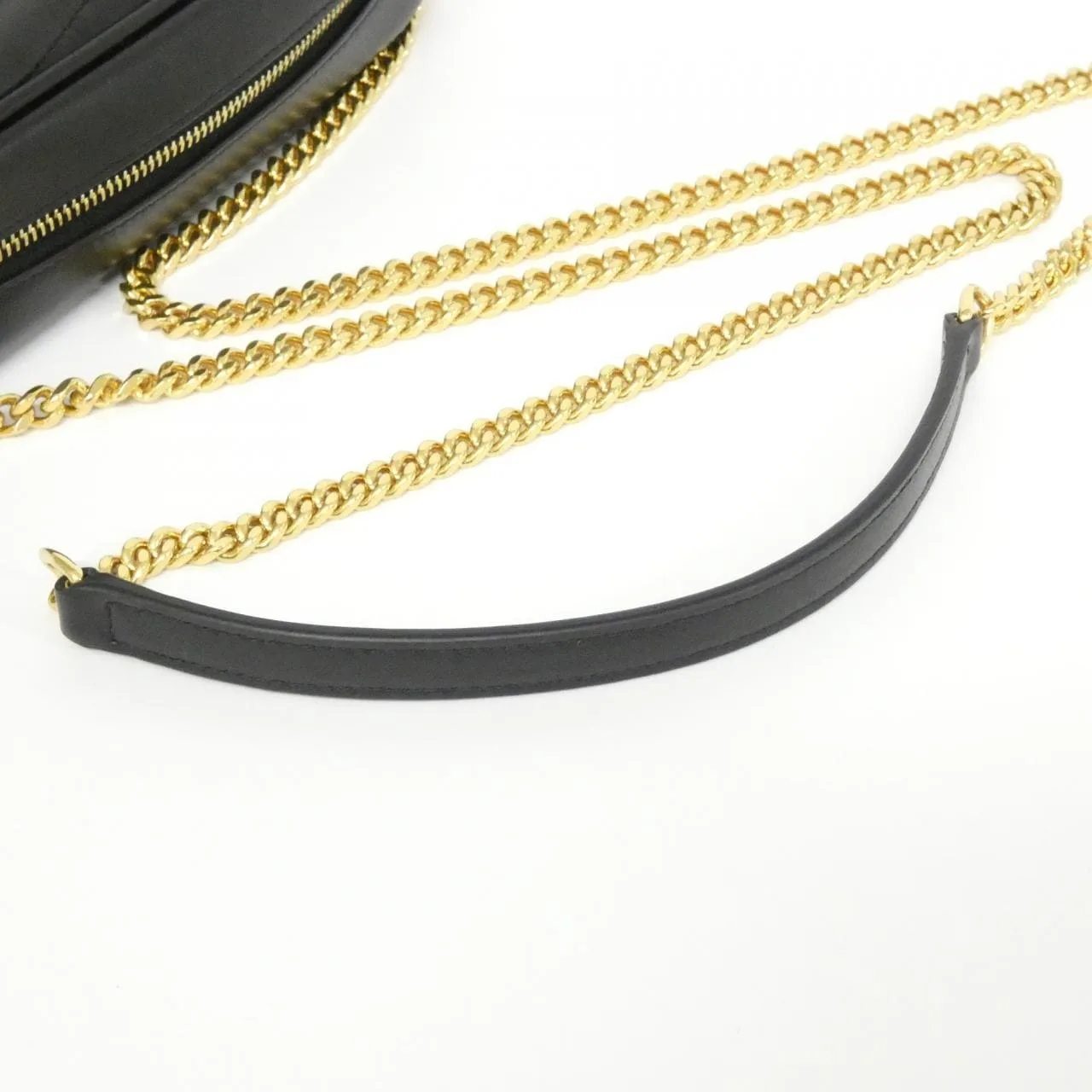 SAINT LAURENT 748849 DV701 Shoulder 黑色 中古品A - 縮圖 7