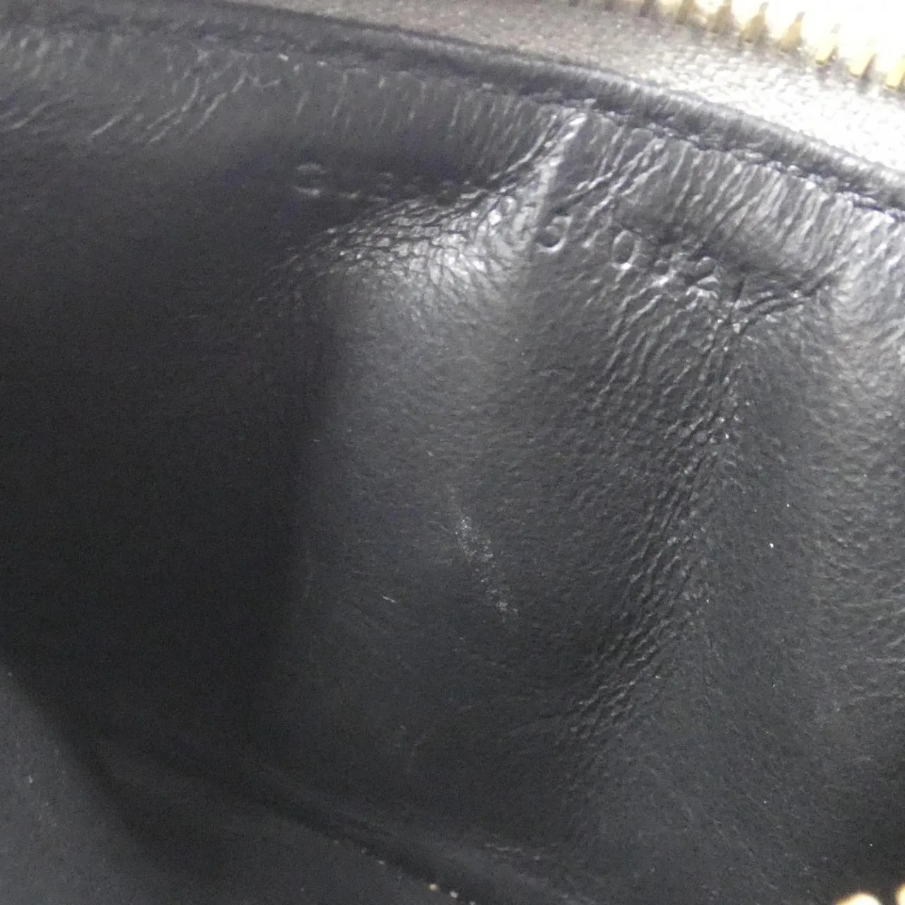 SAINT LAURENT 607915 BOW01 Coin Case Black Rank A - Thumbnail 8