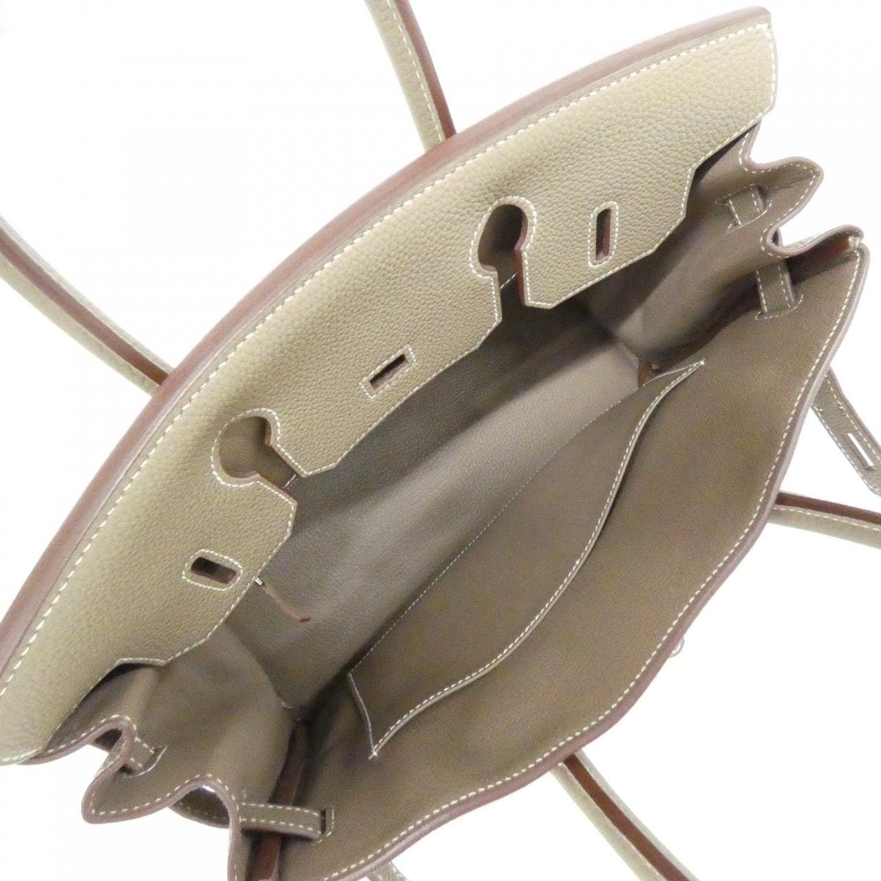 HERMES HERMÈS Birkin 030520CK Bag Togo Etoupe Togo Leather - Thumbnail 7