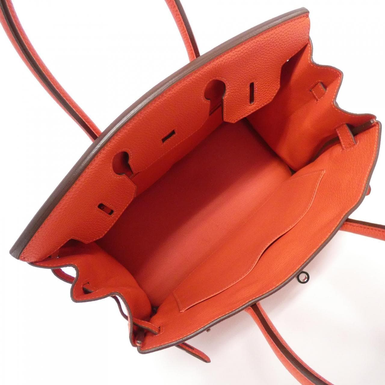 HERMES HERMÈS Birkin 030520CK Bag Togo Rouge Togo Leather - Thumbnail 7