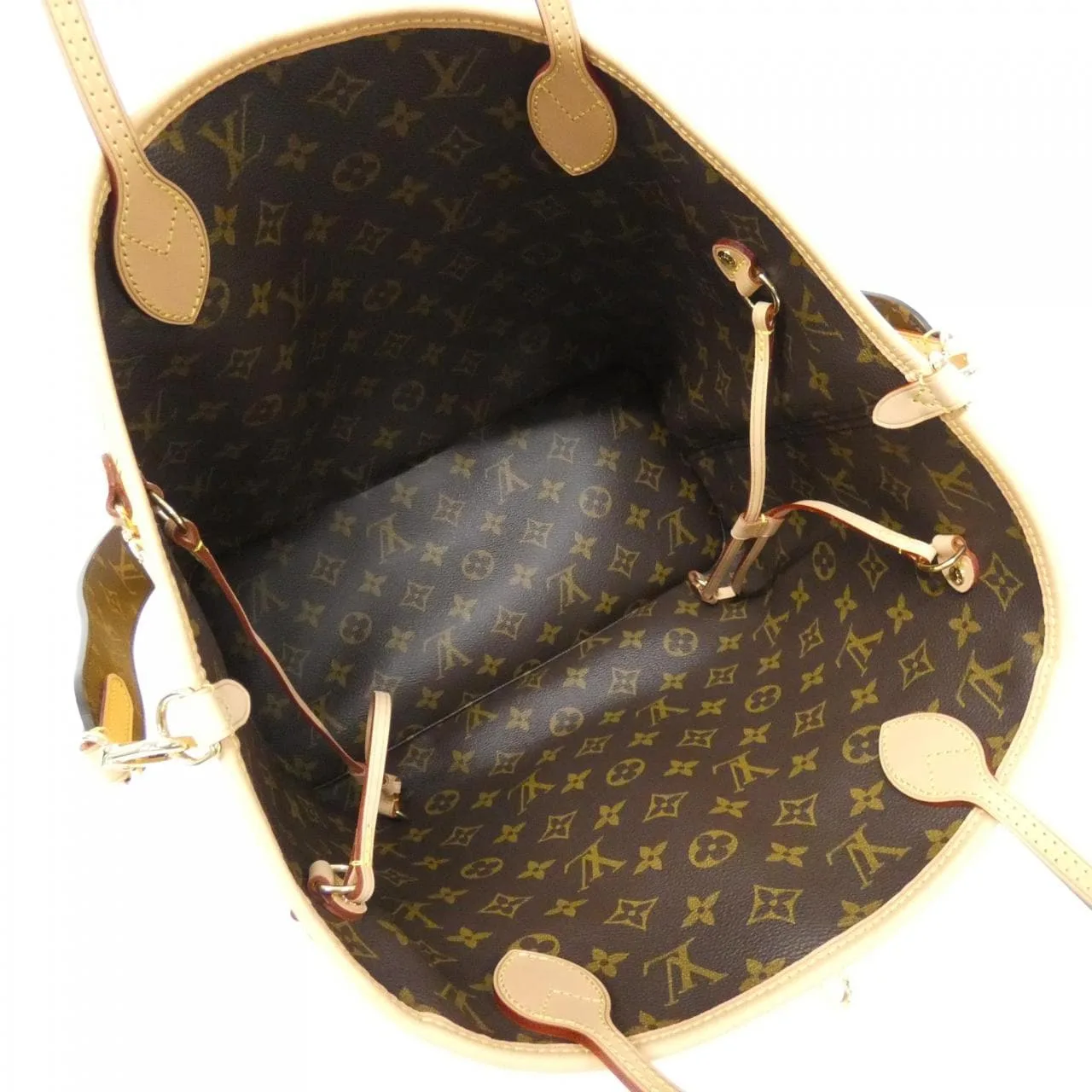LOUIS VUITTON Neverfull M11947 Tote Monogram Black Monogram Rank A - Thumbnail 7