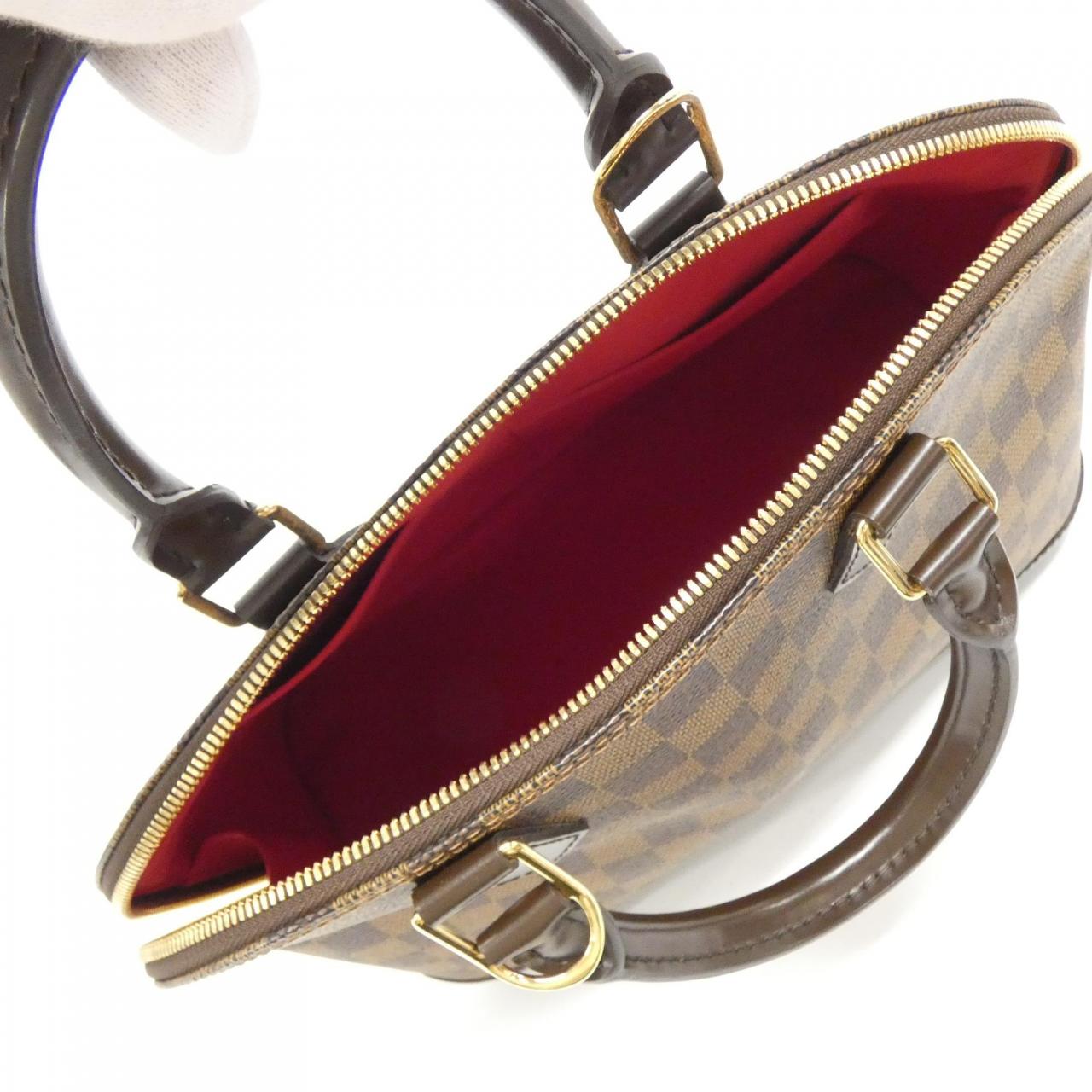 LOUIS VUITTON Alma N53151 Bag Damier Black Damier - Thumbnail 6