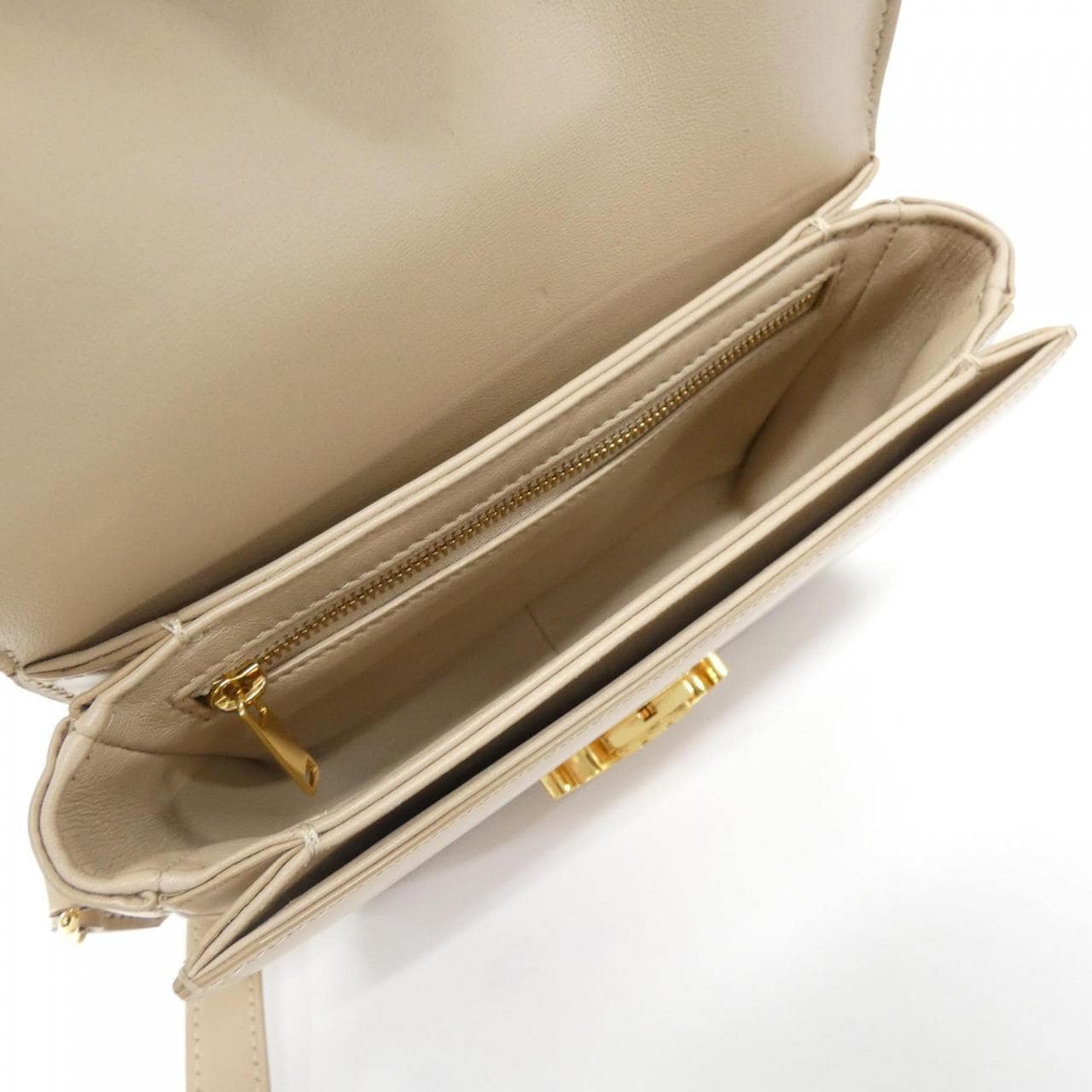 CELINE Triomphe 188423BF4 Shoulder Bag 黑色 中古品A - 縮圖 7