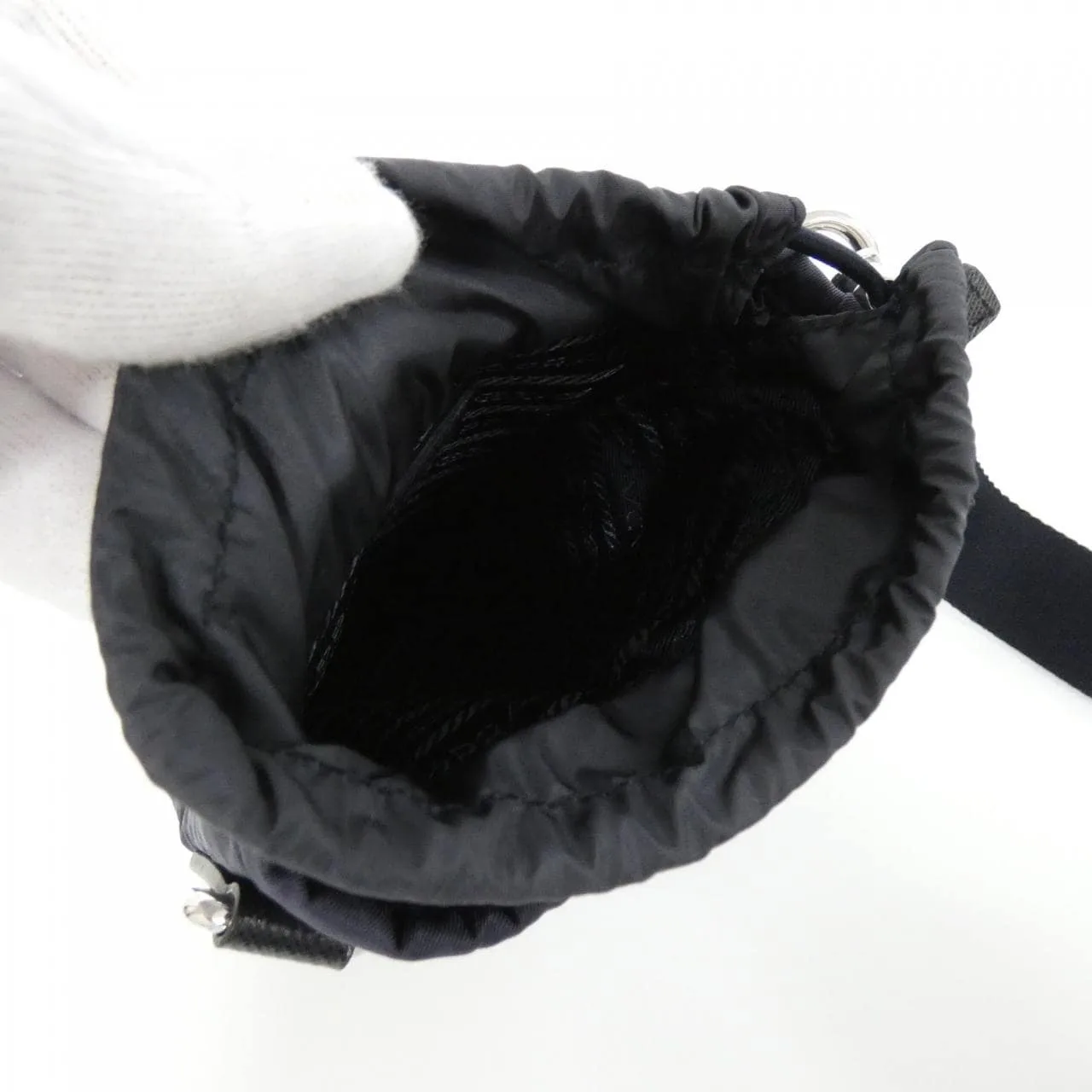 PRADA 2ZH155 Wallet 藍色 中古品A - 縮圖 5