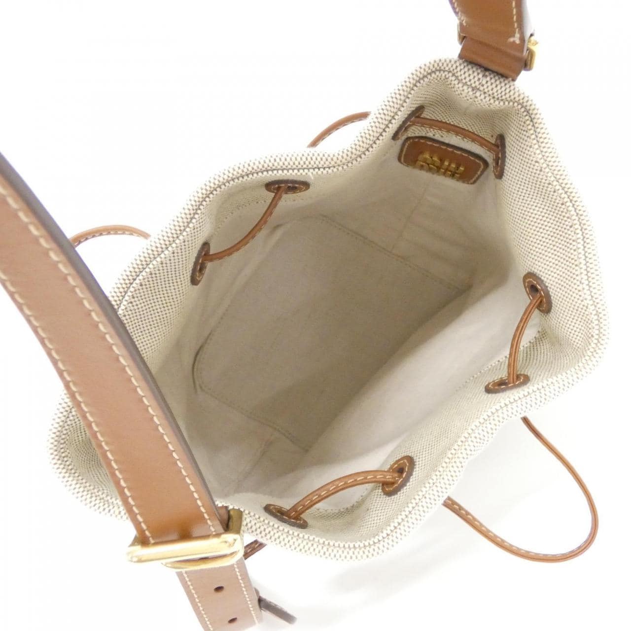 MIU MIU 5BE090 Shoulder Bag Black - Thumbnail 9