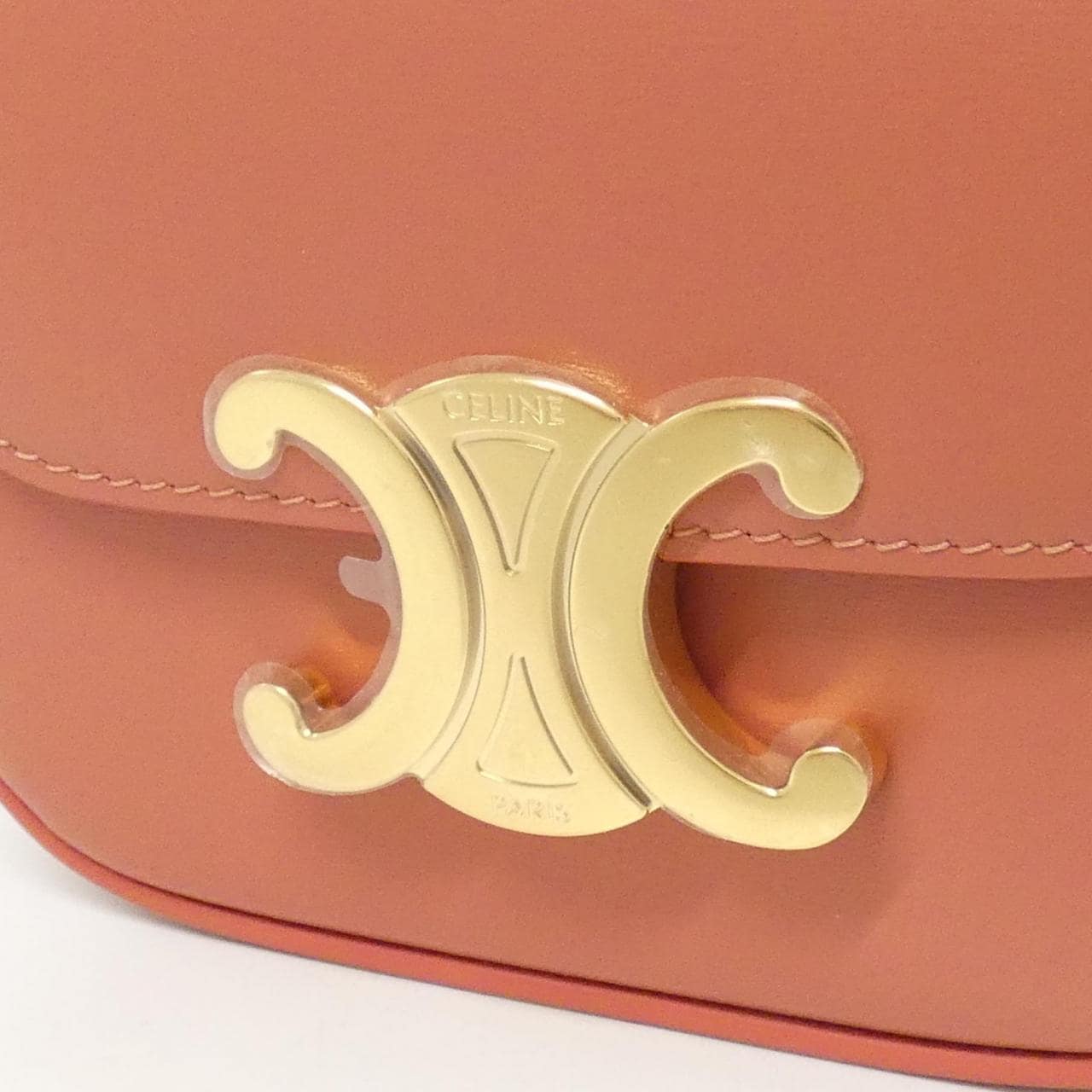 CELINE 10I513DPV Shoulder Bag 黑色 中古品A - 縮圖 4