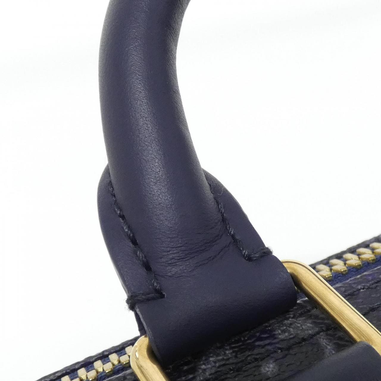 LOUIS VUITTON Keepall M46804 Boston Bag Monogram Blue Monogram - Thumbnail 4