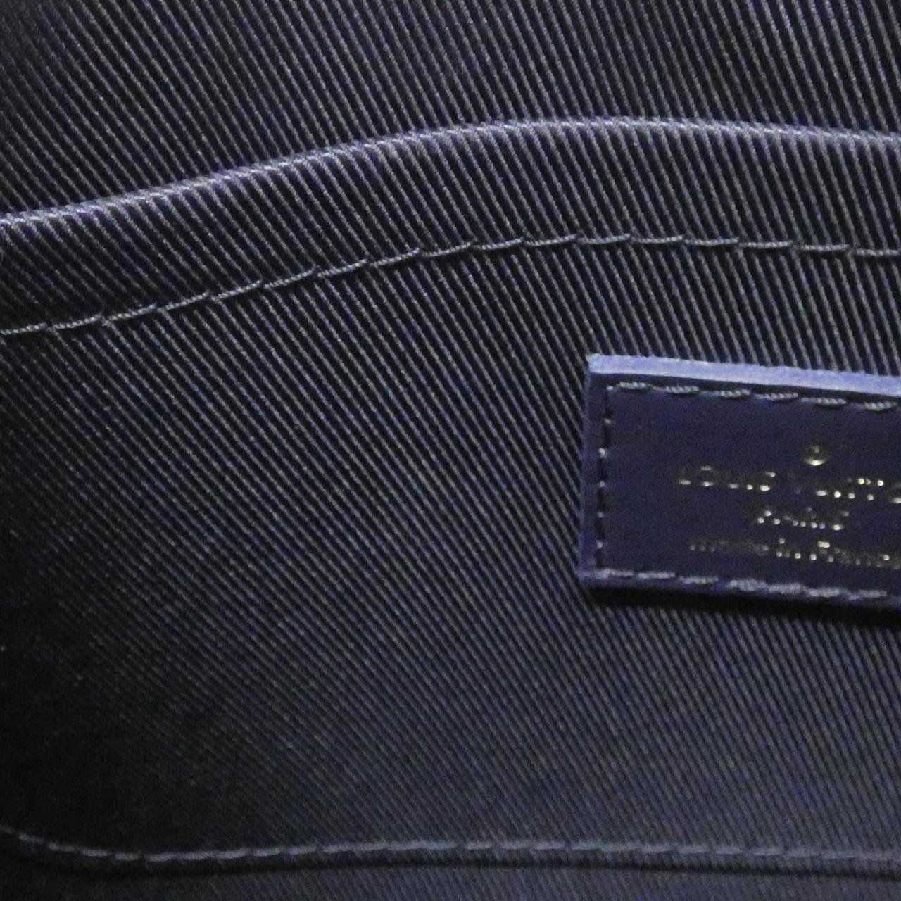 LOUIS VUITTON Keepall M46804 Boston Bag Monogram Blue Monogram - Thumbnail 6