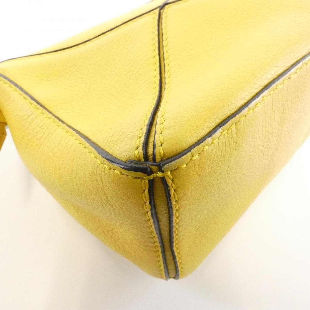 LOEWE Puzzle 322 30 U95 Bag 黑色 中古品A - 縮圖 3