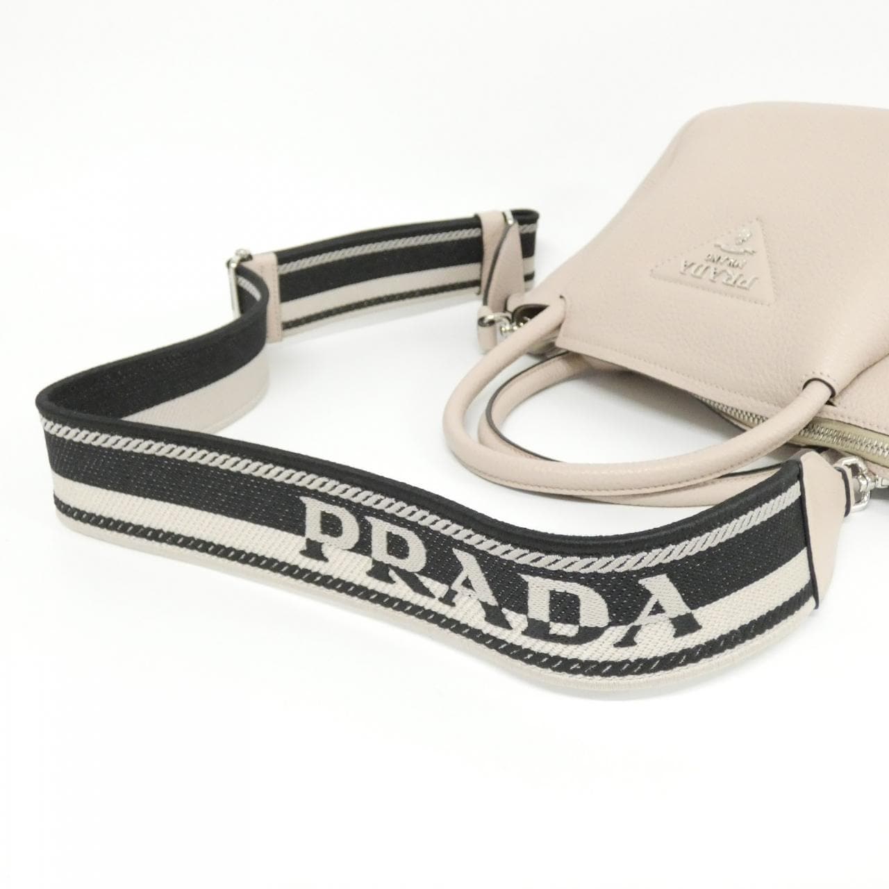 PRADA 1BC145 Bag 黑色 中古品A - 縮圖 6