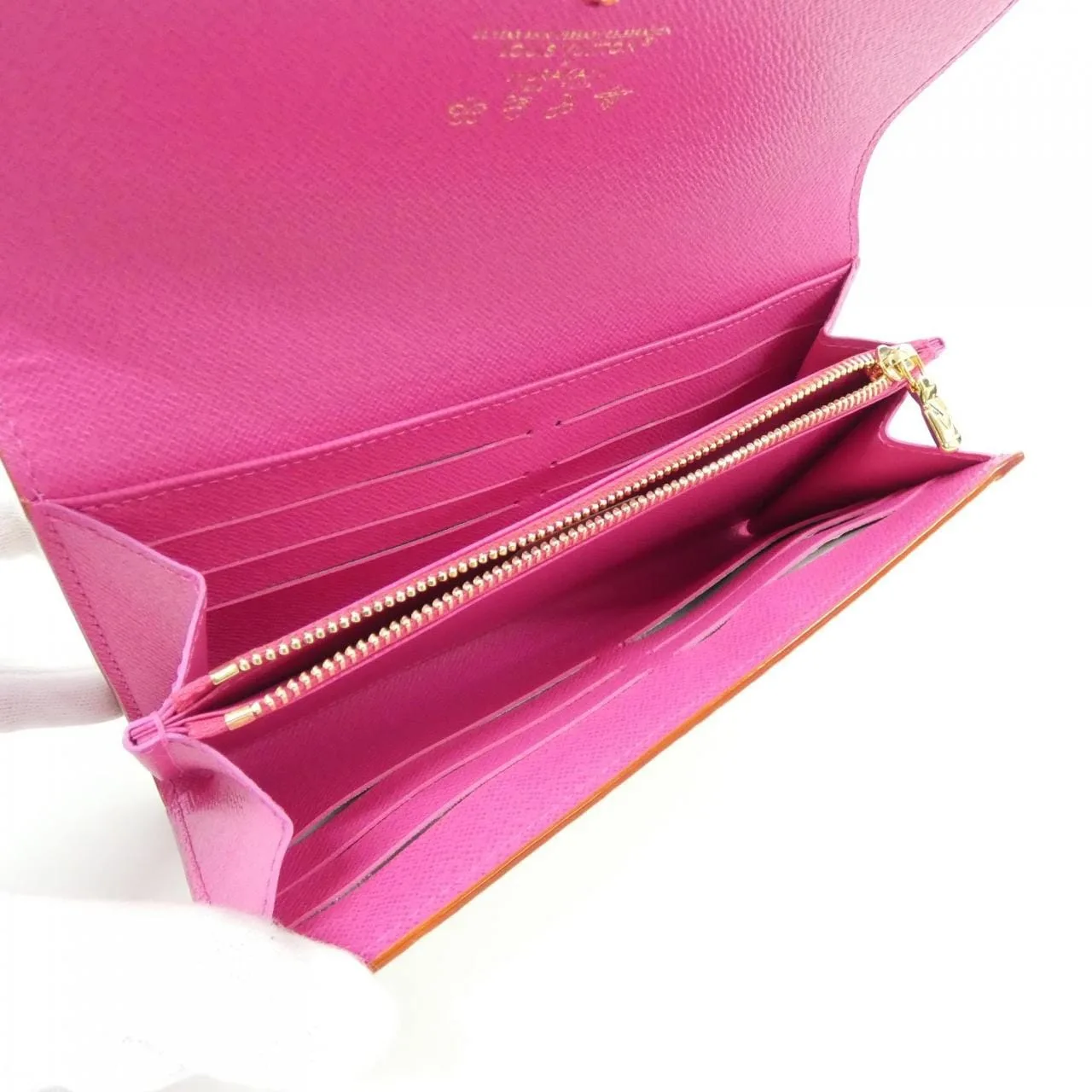 LOUIS VUITTON M13397 Wallet Canvas Multicolor 帆布 中古品A - 縮圖 4