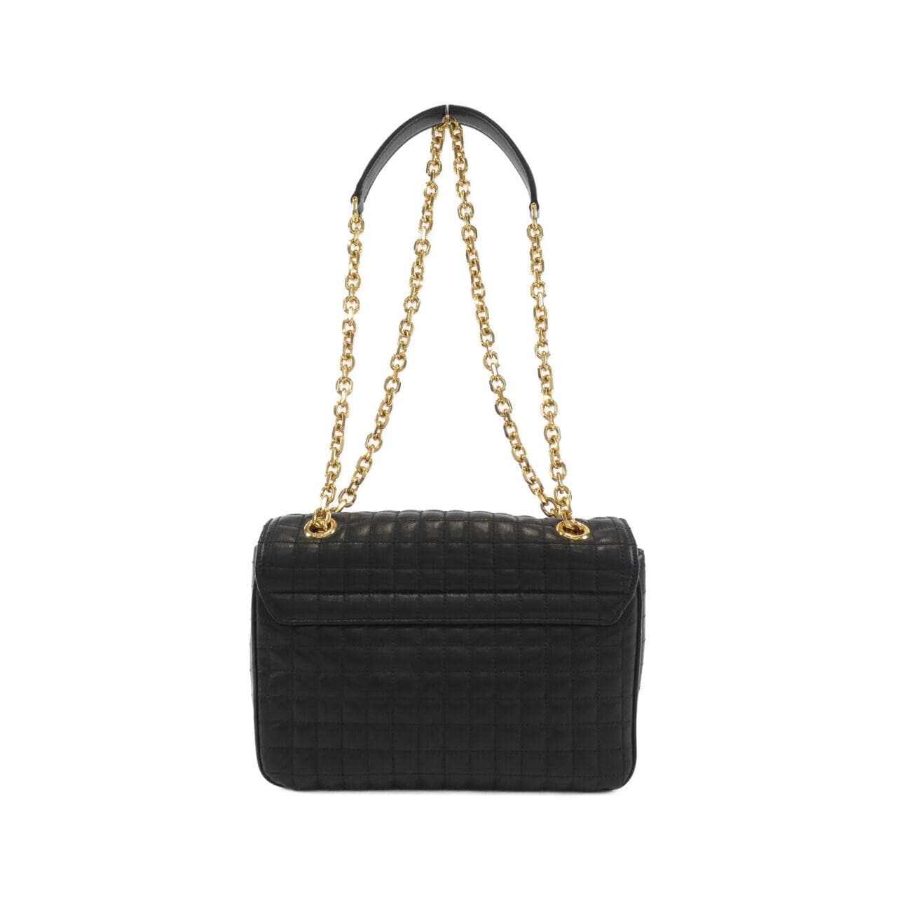 CELINE 187253BFC Shoulder Bag Black Rank A - Thumbnail 2