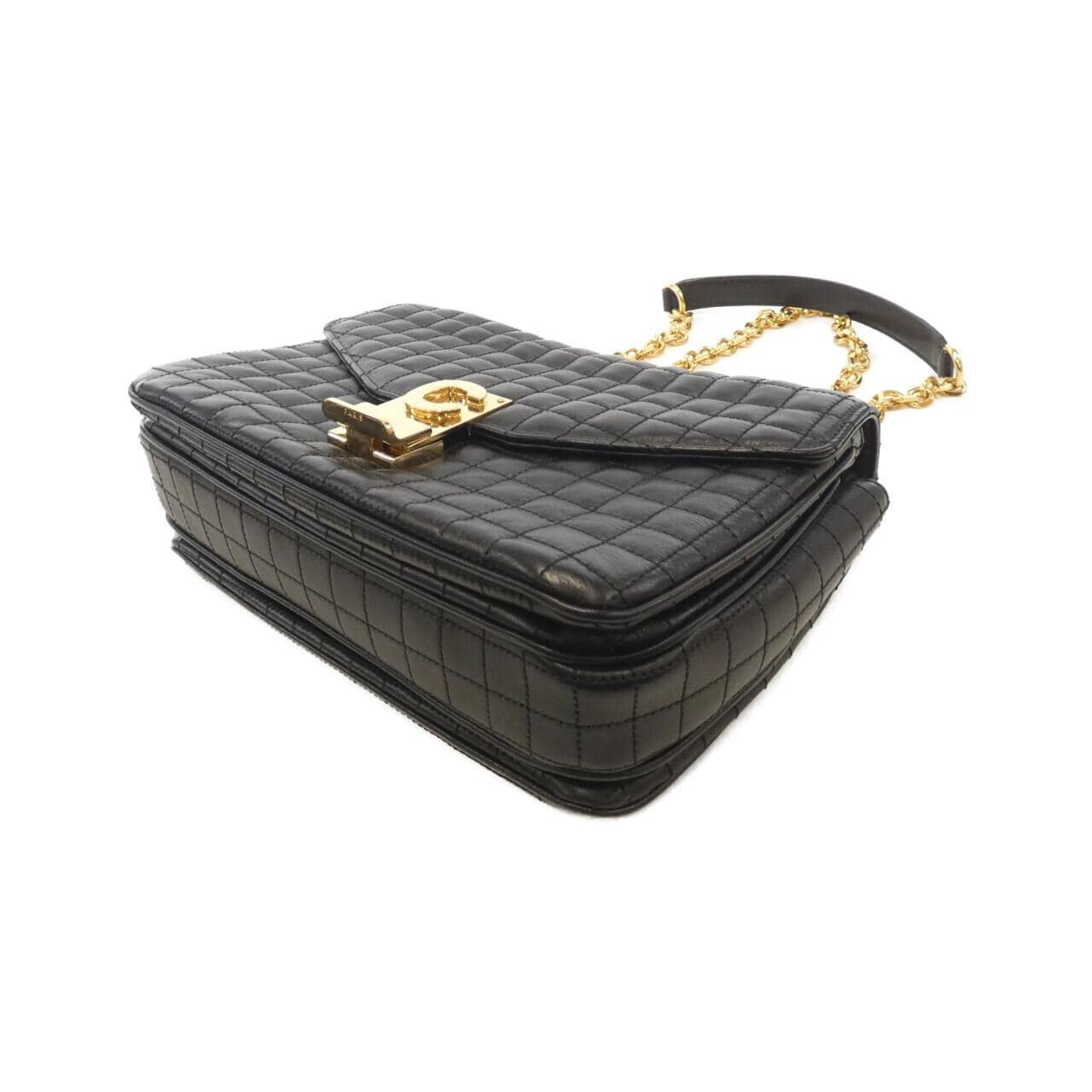 CELINE 187253BFC Shoulder Bag Black Rank A - Thumbnail 3