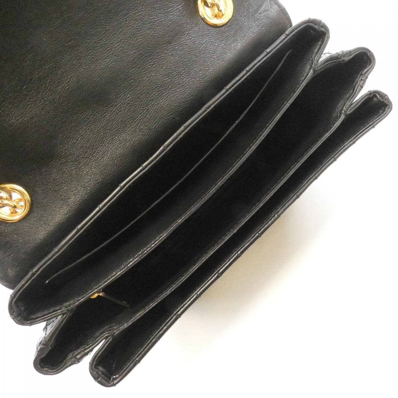 CELINE 187253BFC Shoulder Bag Black Rank A - Thumbnail 5