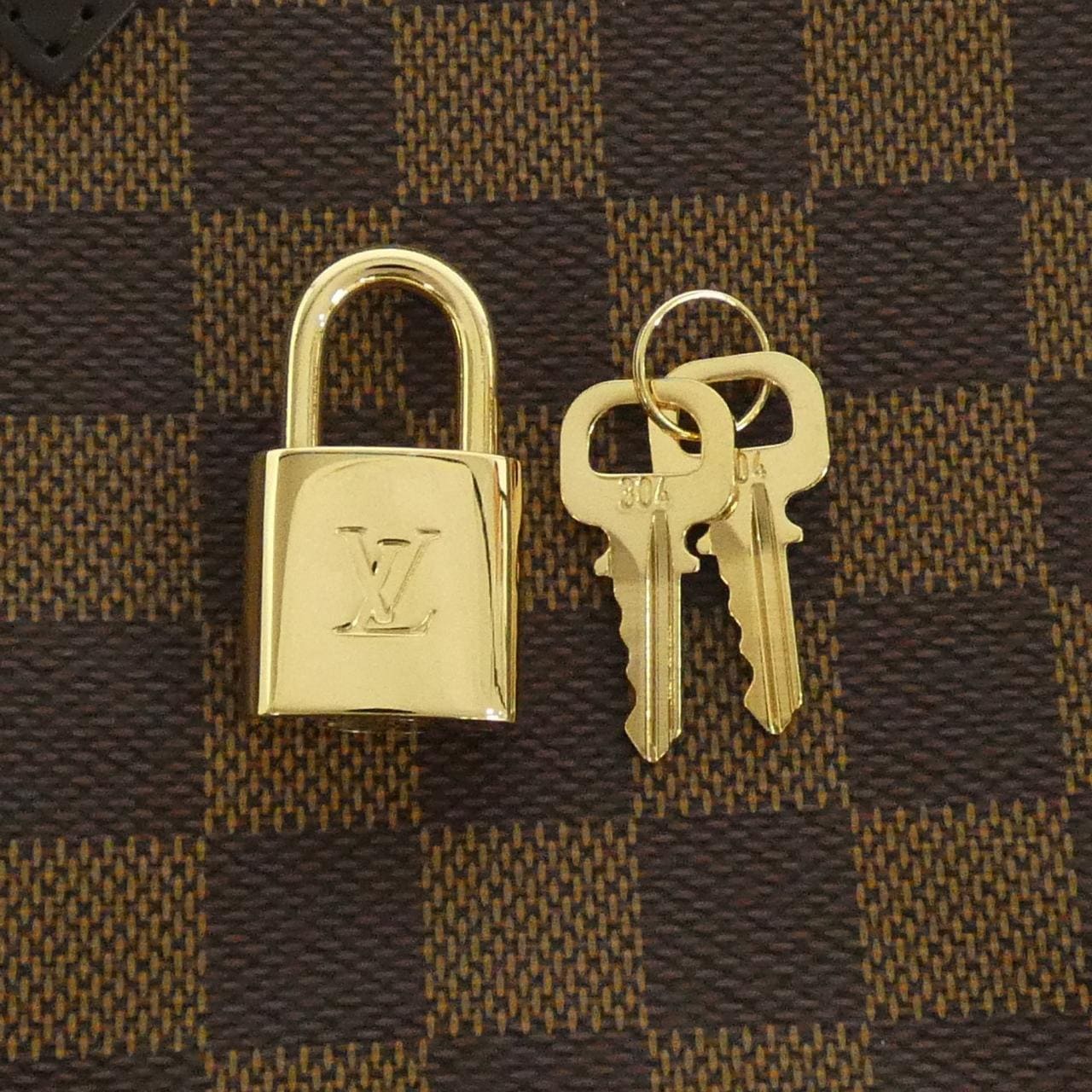 LOUIS VUITTON Speedy N40575 Boston Bag Damier Black Damier - Thumbnail 3