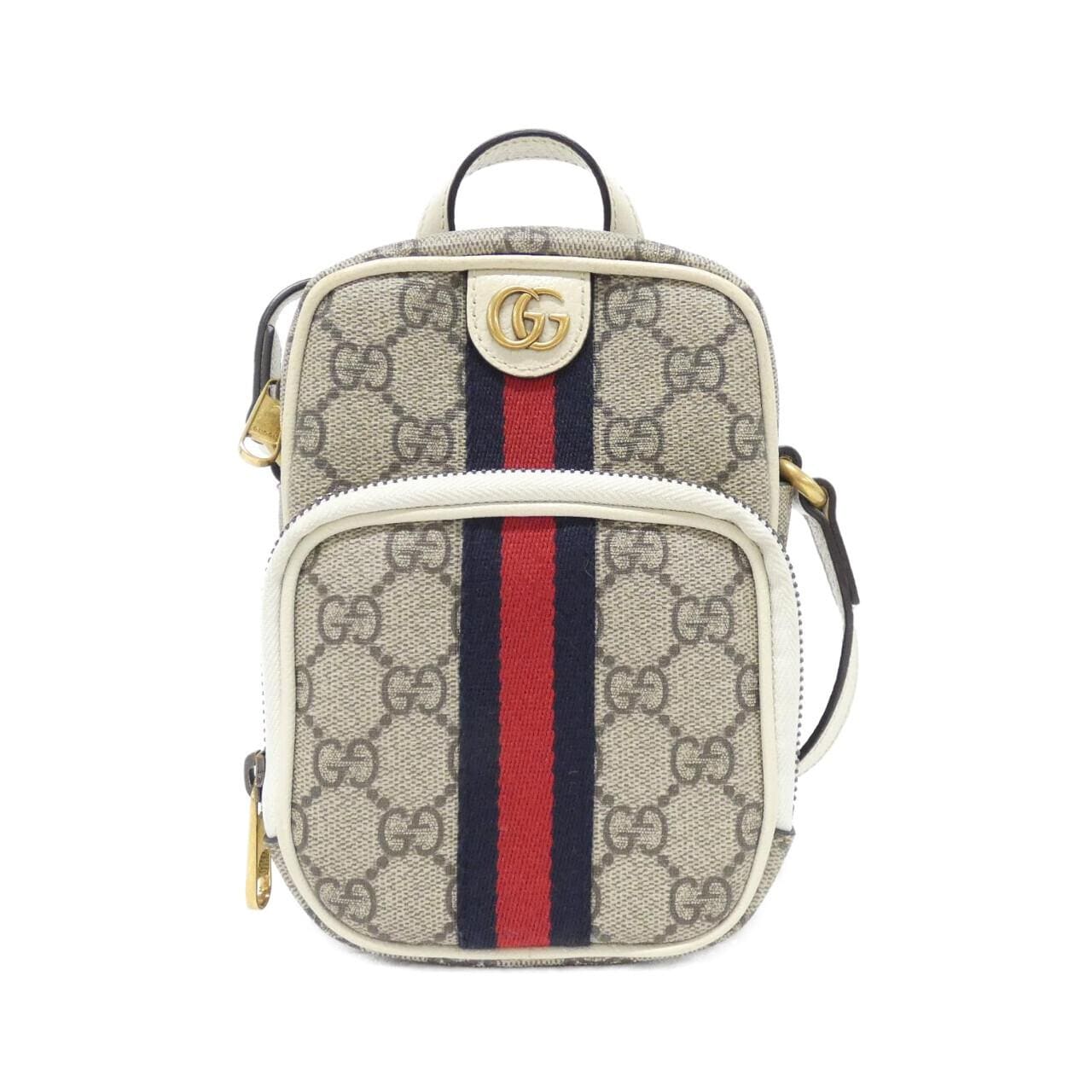 GUCCI 671682 96IWT Shoulder Bag Canvas