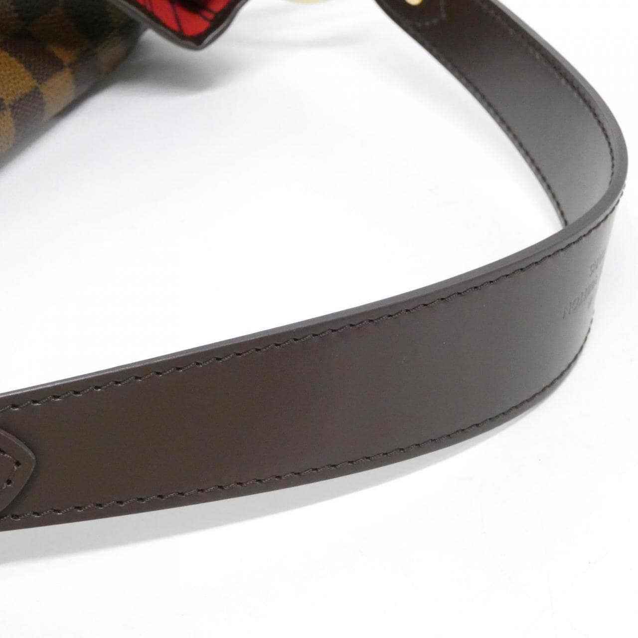 LOUIS VUITTON N41460 Shoulder Bag Damier 黑色 Damier 中古品A - 縮圖 4