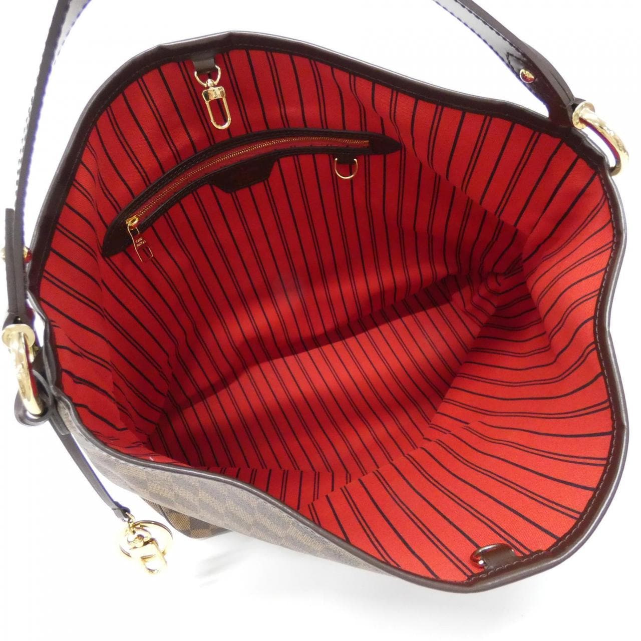 LOUIS VUITTON N41460 Shoulder Bag Damier 黑色 Damier 中古品A - 縮圖 5