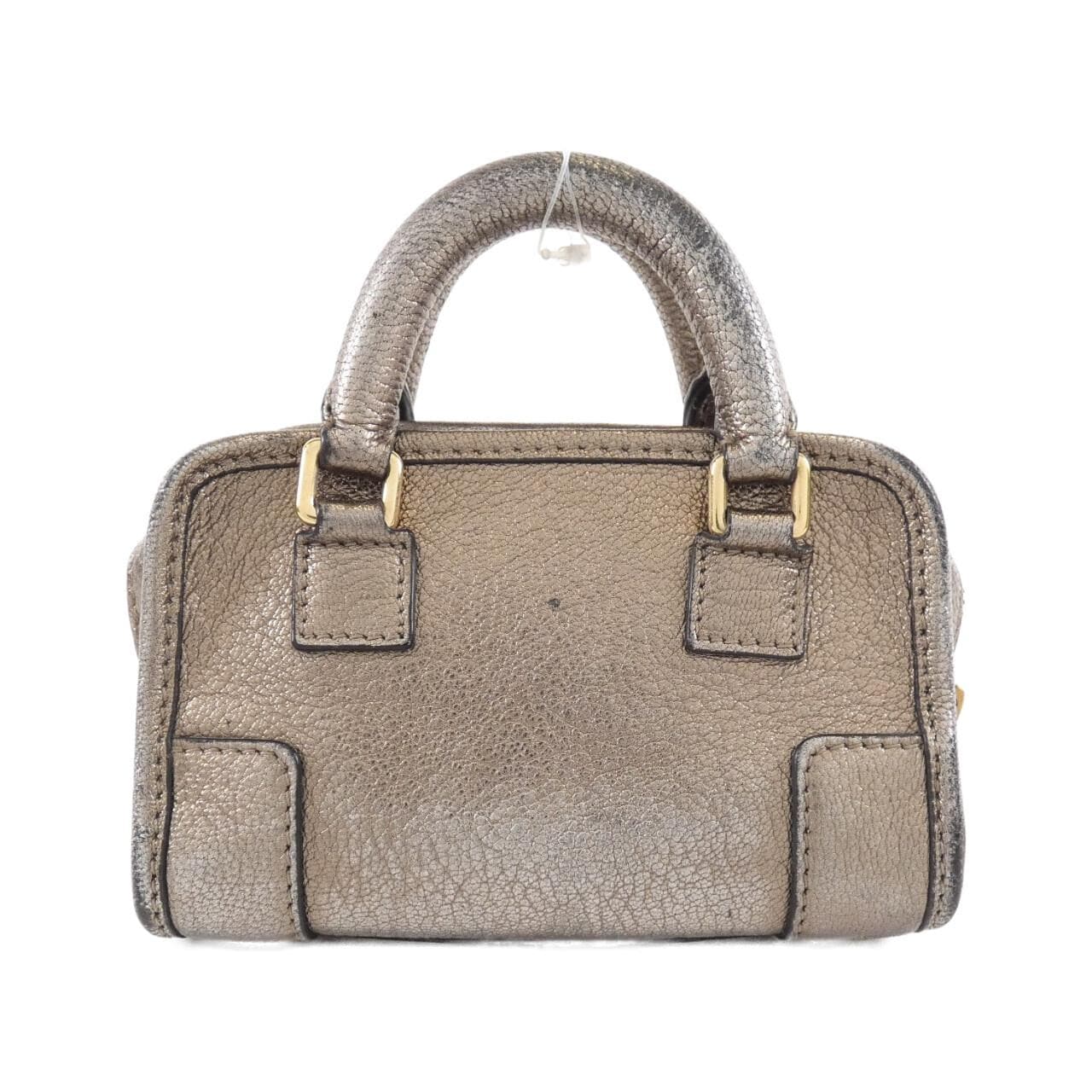 LOEWE Amazona Bag Leather Gold Leather - Thumbnail 2
