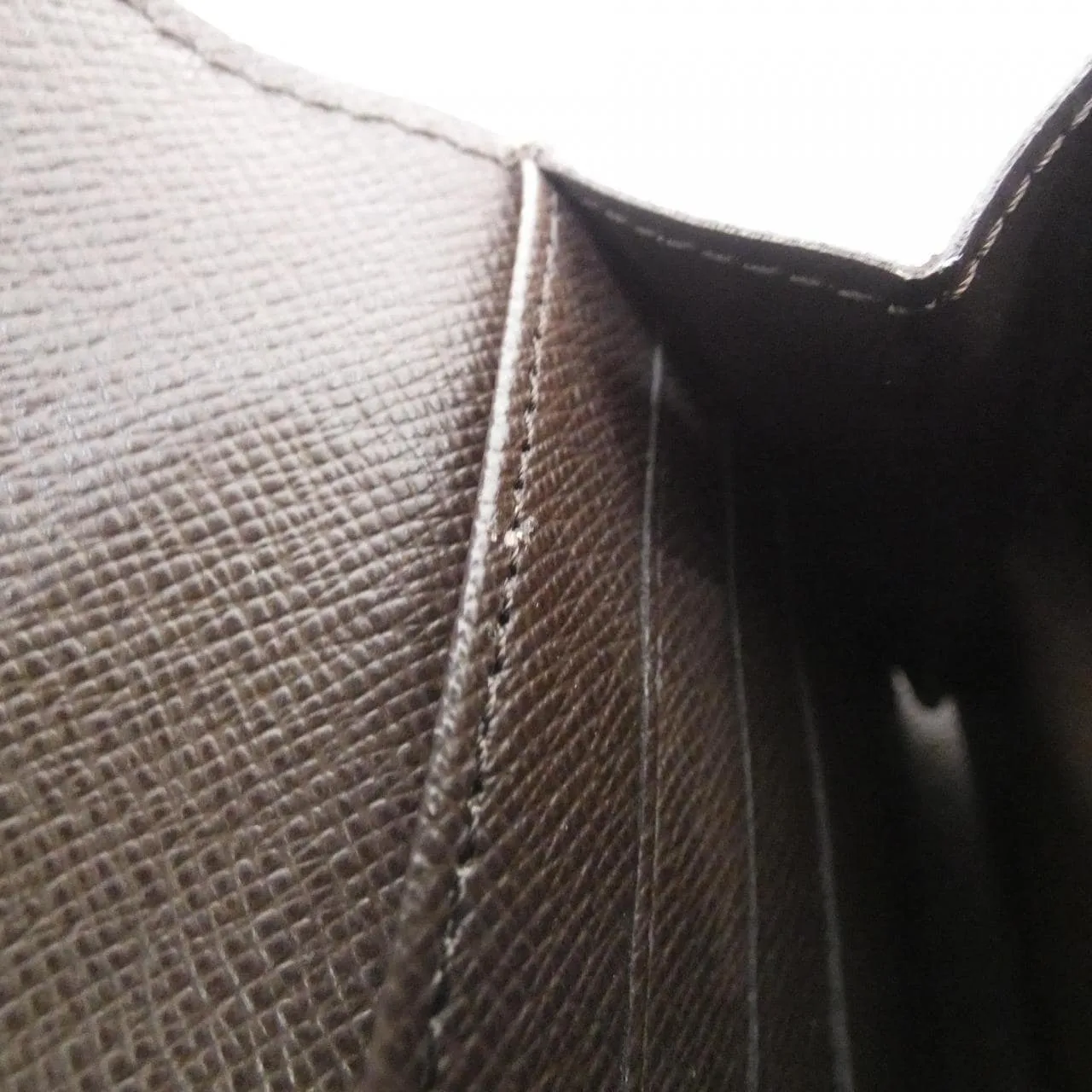 LOUIS VUITTON N61734 Wallet Damier Black Damier Rank A - Thumbnail 6