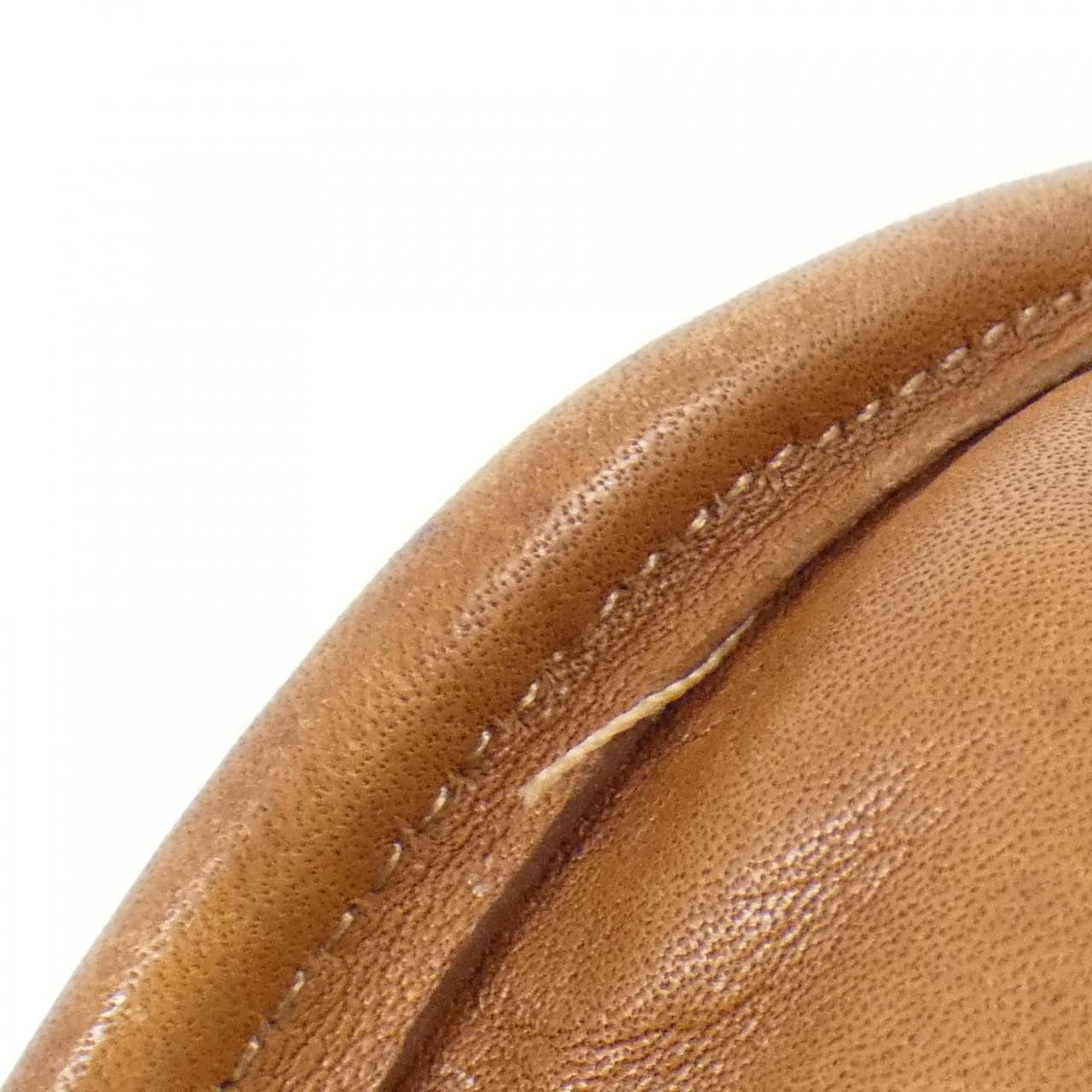 COACH 028 Shoulder Bag Leather 棕色 皮革 中古品B - 縮圖 4