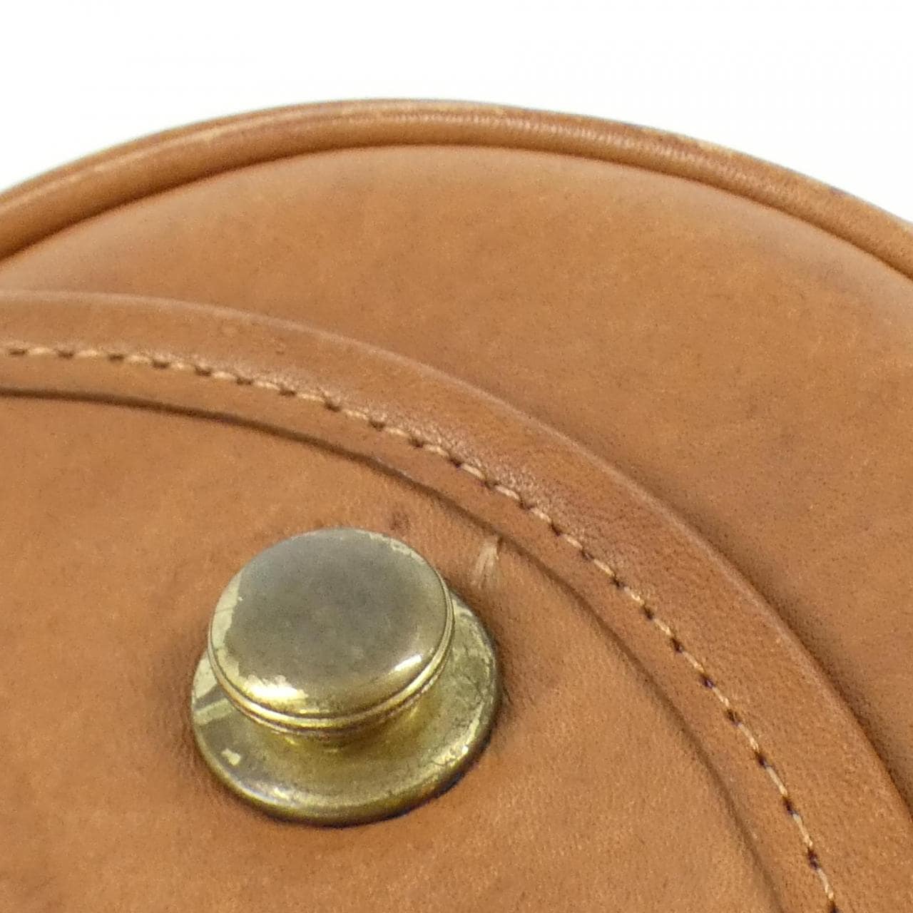 COACH 028 Shoulder Bag Leather 棕色 皮革 中古品B - 縮圖 5