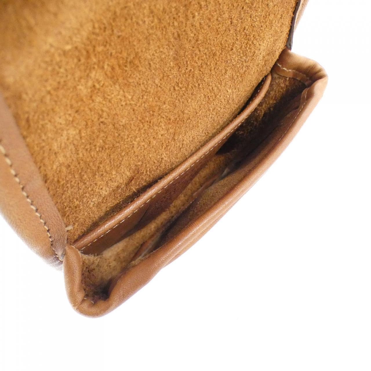 COACH 028 Shoulder Bag Leather 棕色 皮革 中古品B - 縮圖 9