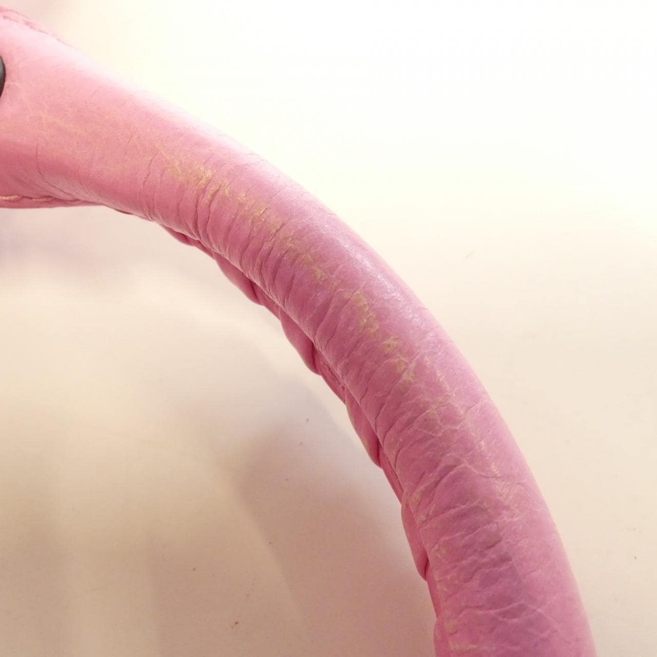 BALENCIAGA 835256 2AB1G Bag Lambskin 黑色 羊皮 中古品B - 縮圖 4