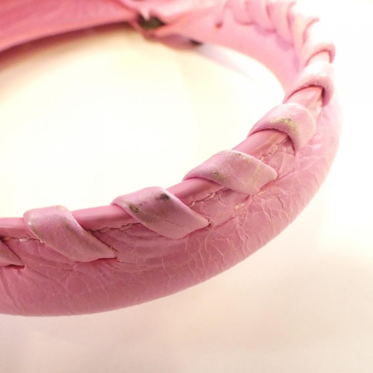 BALENCIAGA 835256 2AB1G Bag Lambskin 黑色 羊皮 中古品B - 縮圖 5