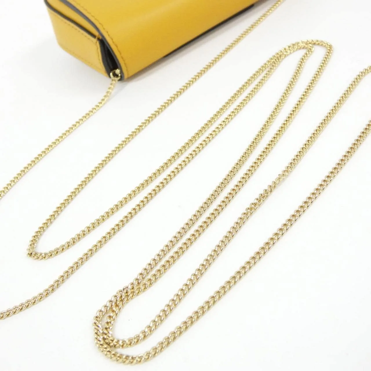 FENDI Baguette 7AR798 2IH Pouch Black Rank A - Thumbnail 4