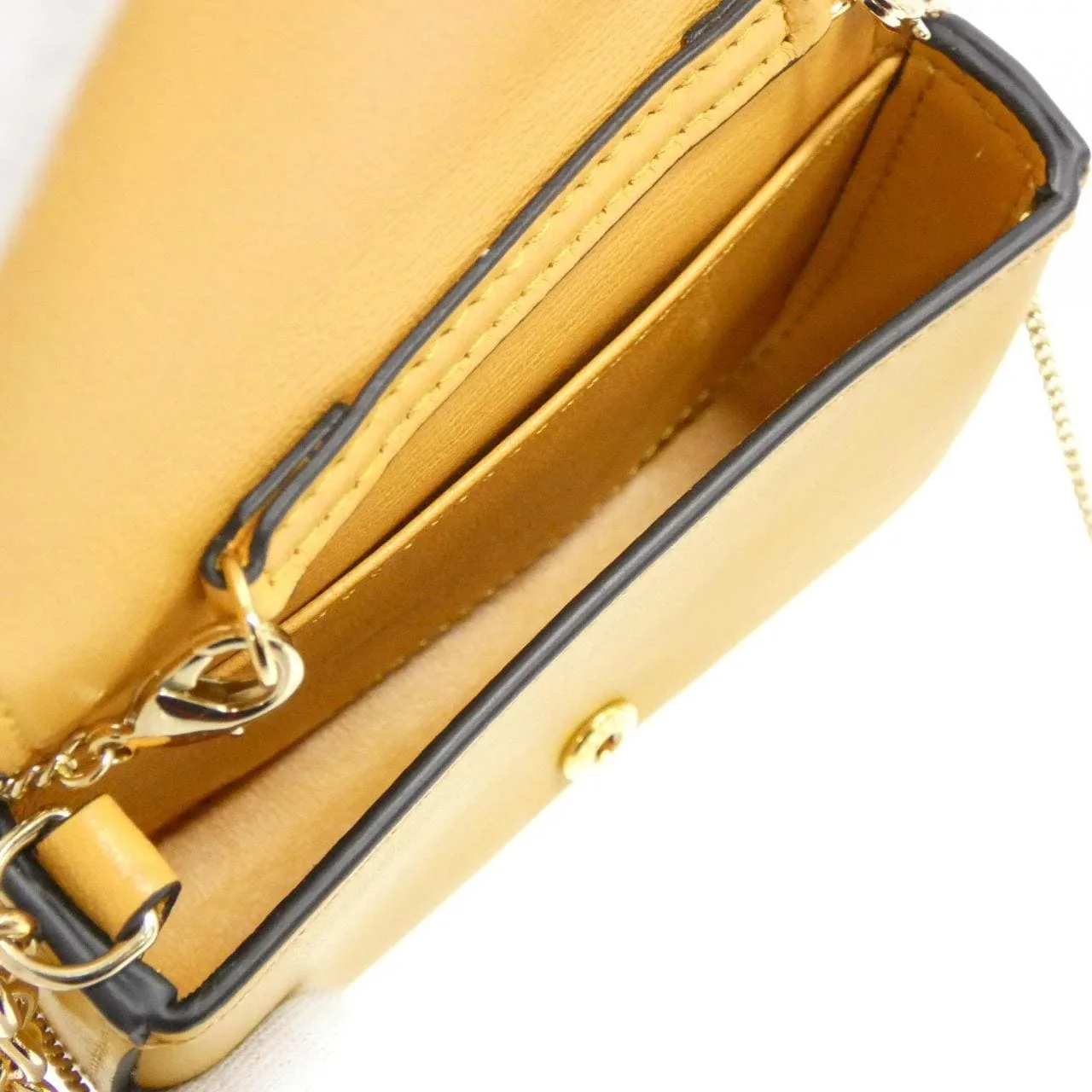 FENDI Baguette 7AR798 2IH Pouch Black Rank A - Thumbnail 6