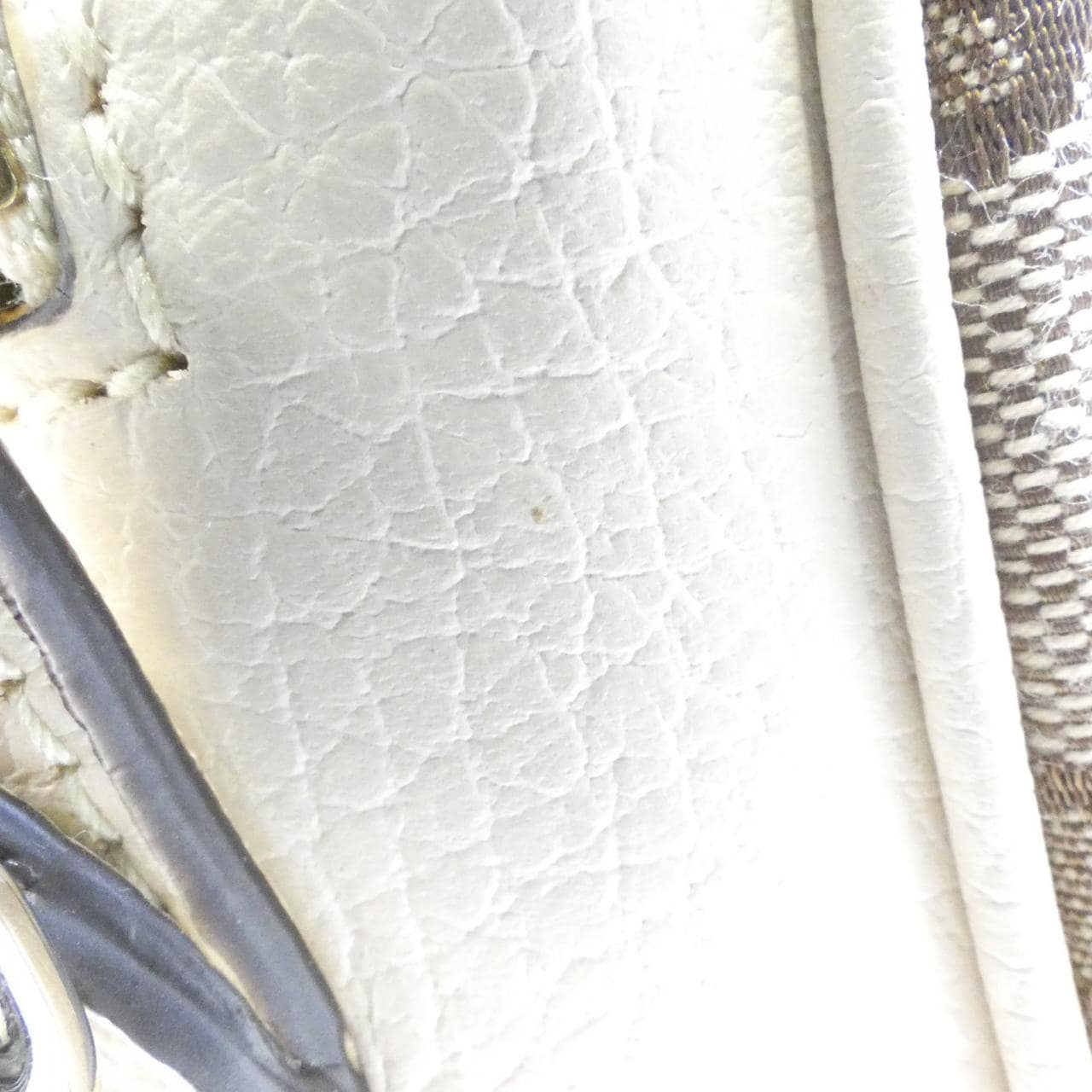 GUCCI GG Supreme 449413 KY9LG Shoulder Bag Canvas 黑色 帆布 中古品A - 縮圖 3