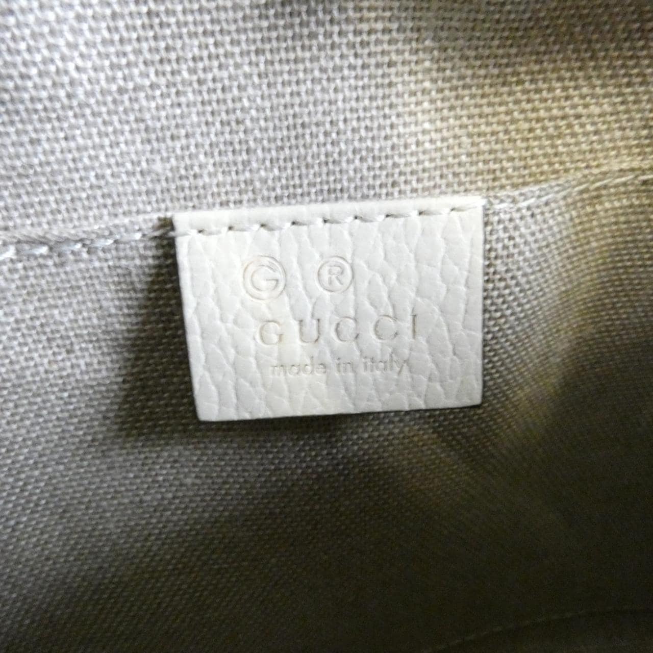 GUCCI GG Supreme 449413 KY9LG Shoulder Bag Canvas 黑色 帆布 中古品A - 縮圖 7