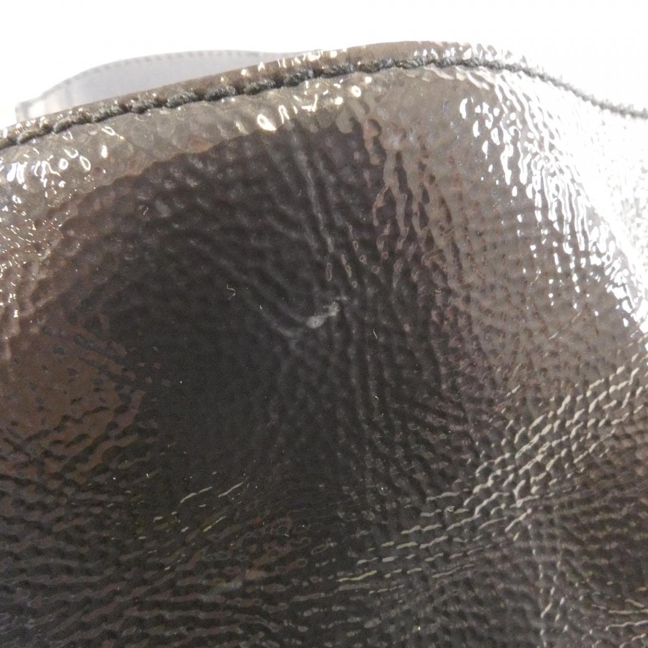 GUCCI 308982 AB80G Shoulder Bag Patent Leather 黑色 漆皮 中古品B - 縮圖 4